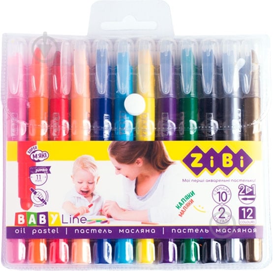 Карандаш пастельный jumbo ZB.2497 ZiBi - фото 1