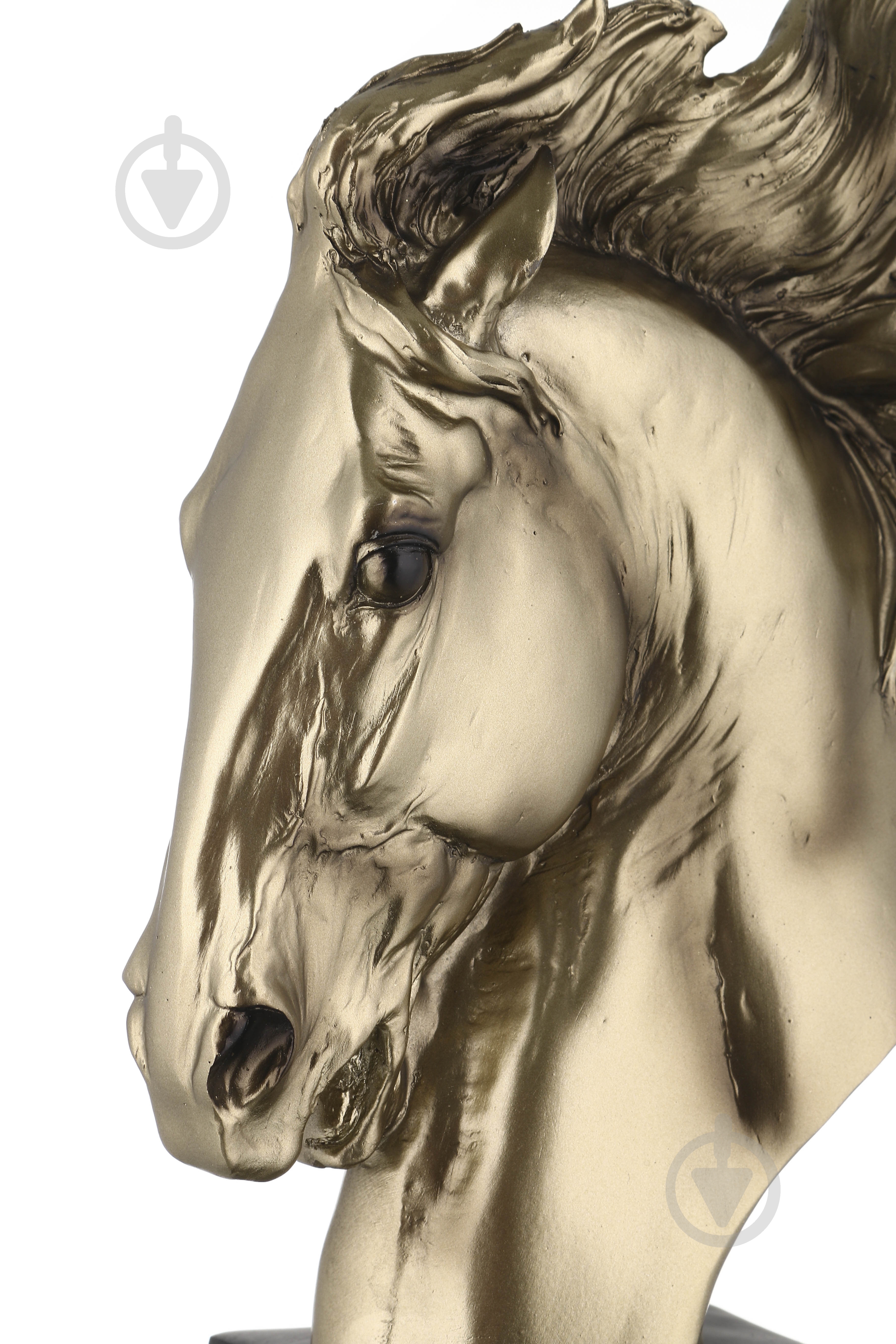 Статуэтка ART-POL лошадь 33,5х9 см золотой - фото 5 Статуэтка ART-POL лошадь 33,5х9 см золотой - фото 5