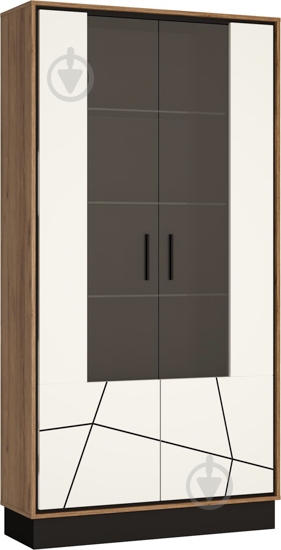 Витрина Meble Wojcik BROLO BROV02 2D дуб катания - фото 1 Витрина Meble Wojcik BROLO BROV02 2D дуб катания - фото 1