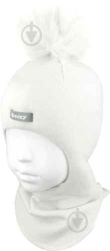 Шапочка детская для девочки Beezy 21 р. 1 белый 1521 - фото 2