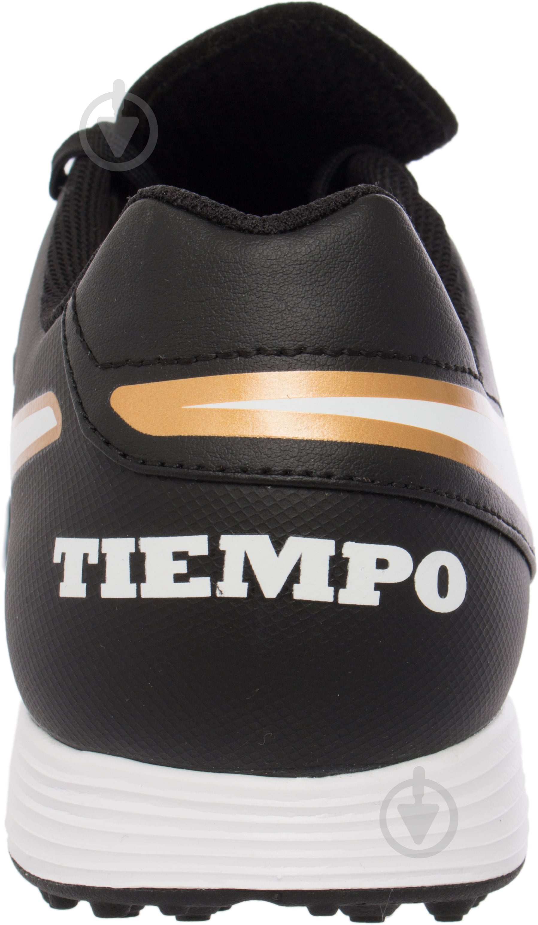Сороконожки Nike TIEMPOX GENIO II LEATHER TF 819196-636 р.42,5 черный - фото 8