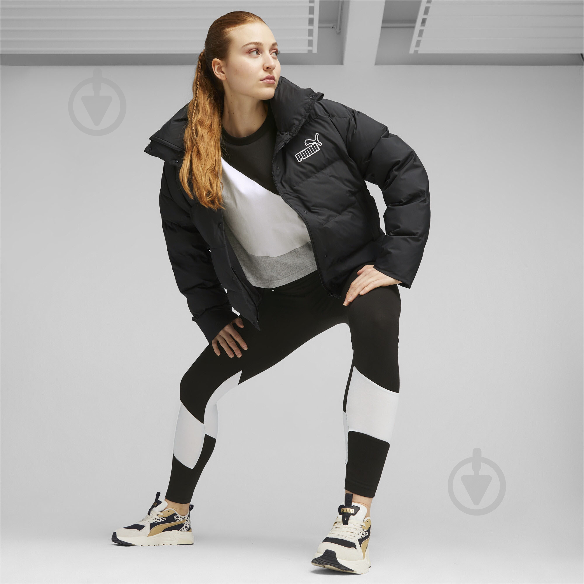 Куртка женская зимняя Puma BETTER POLYBALL PUFFER 67536701 р.S черная - фото 4