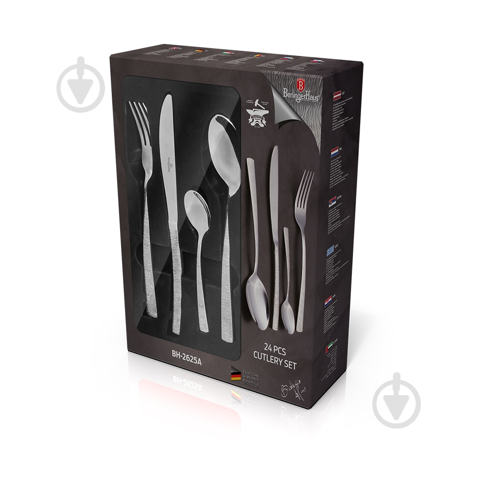 Набор столовых приборов Berlinger Haus Cutlery Sets BH 2625A 24 пр - фото 2 Набор столовых приборов Berlinger Haus Cutlery Sets BH 2625A 24 пр - фото 2