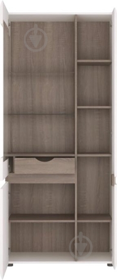 Витрина Meble Wojcik LINATE 05 3D-1S LTV-04 (L) трюфель - фото 2 Витрина Meble Wojcik LINATE 05 3D-1S LTV-04 (L) трюфель - фото 2