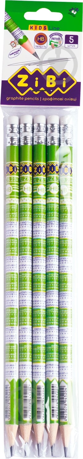 Карандаш графитный table HB ZB.2314-5 ZiBi - фото 1