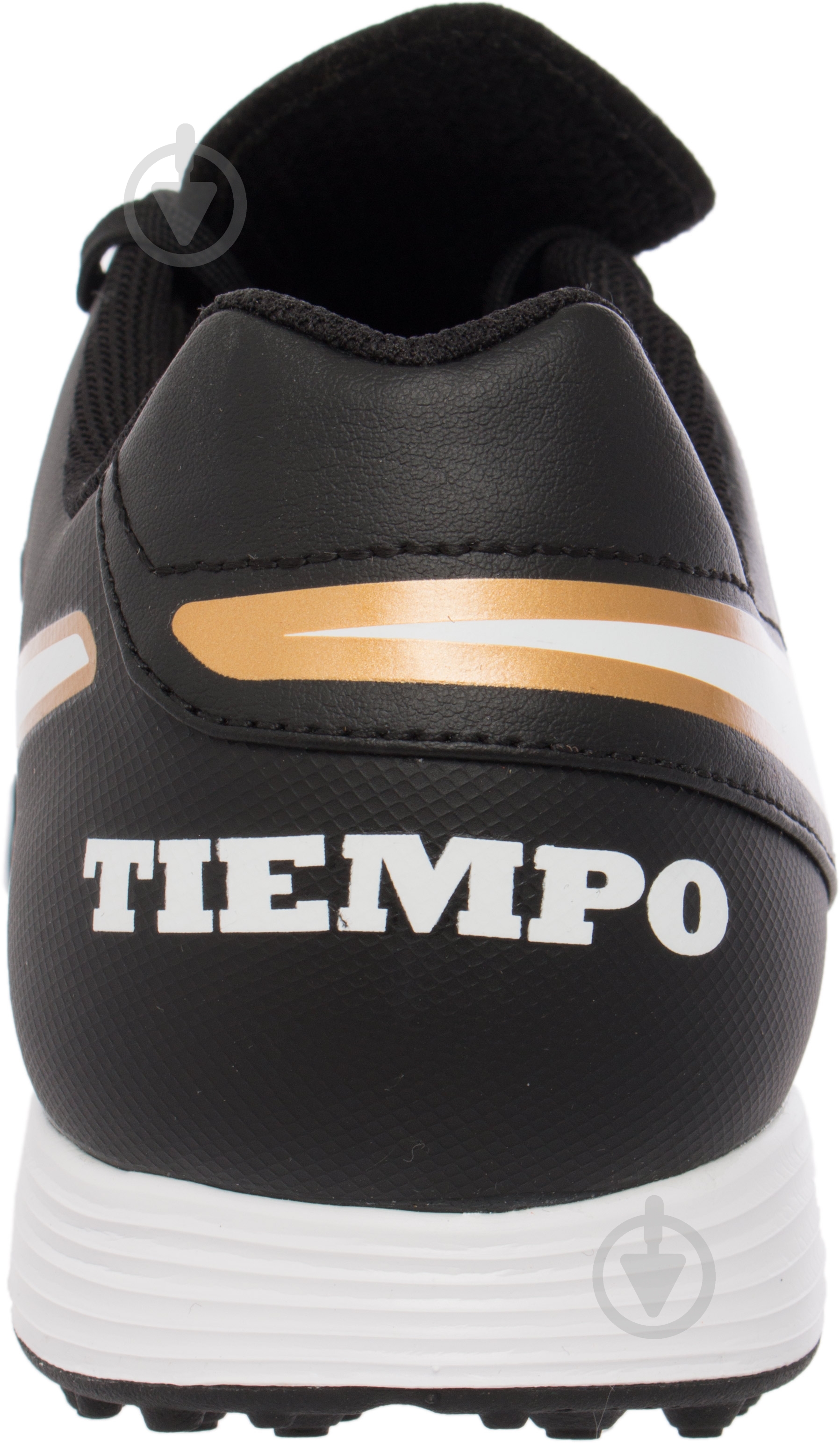 Сороконожки Nike TIEMPOX GENIO II LEATHER TF 819196-641 р.43 черный - фото 8