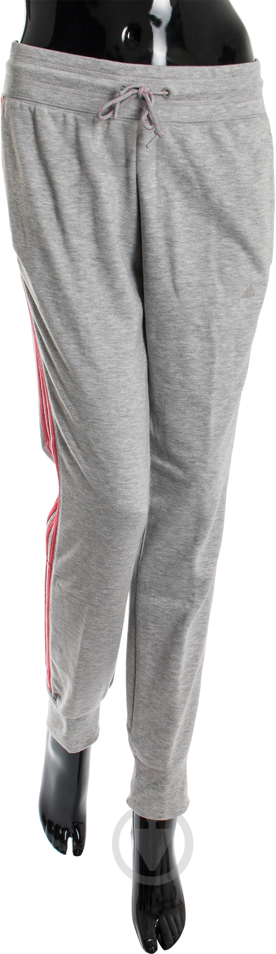 Брюки Adidas Essentials 3-Stripes W AY4799 р. L серый - фото 1