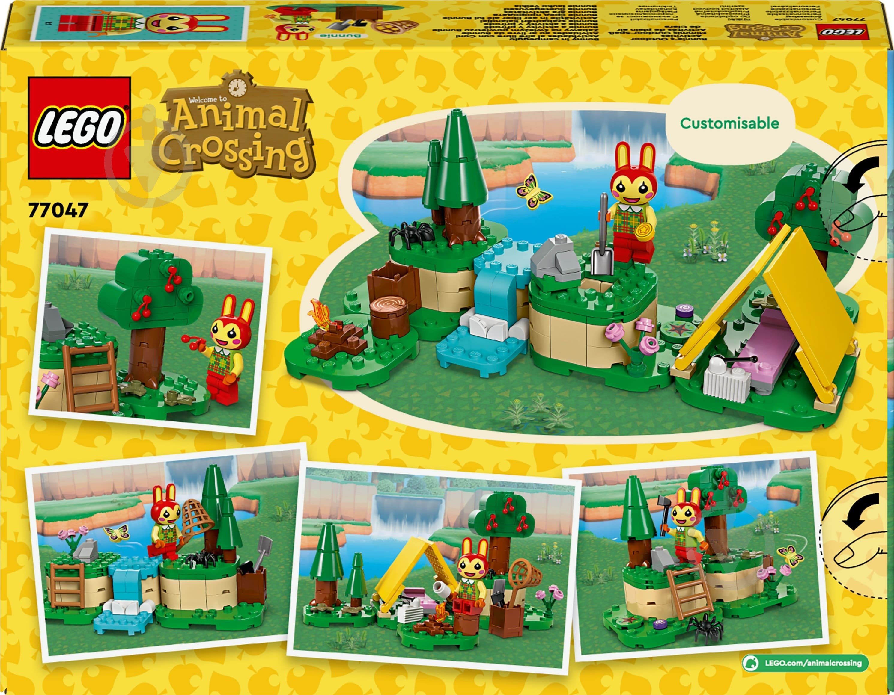 Конструктор LEGO Animal Crossing Активний відпочинок Bunnie 77047 - фото 2 Конструктор LEGO Animal Crossing Активний відпочинок Bunnie 77047 - фото 2