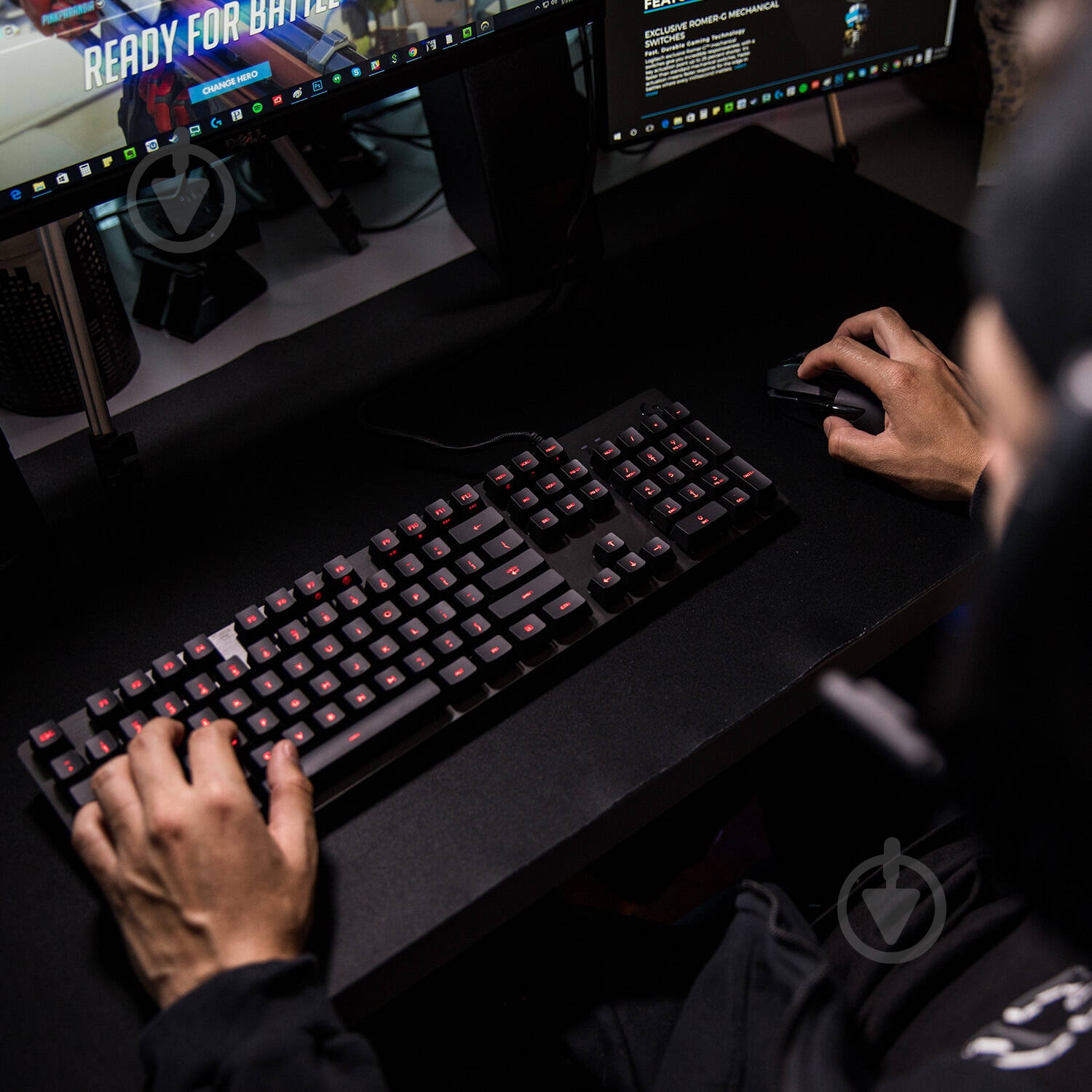 Клавиатура Logitech G413 Mechanical Gaming (L920-008310) black - фото 2