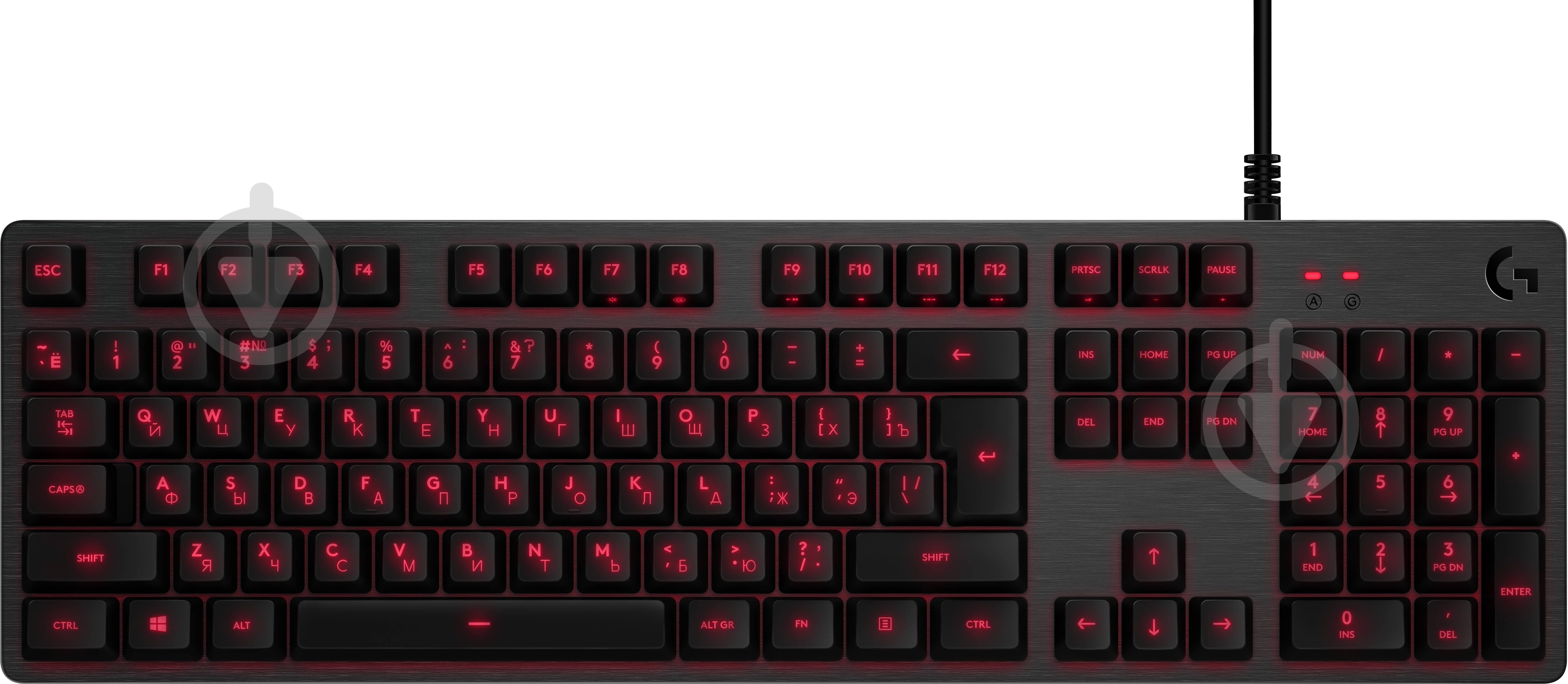 Клавиатура Logitech G413 Mechanical Gaming (L920-008310) black - фото 1