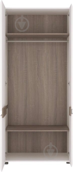 Шкаф LINATE 20а 2D LTS-01 трюфель - фото 2 Шкаф LINATE 20а 2D LTS-01 трюфель - фото 2