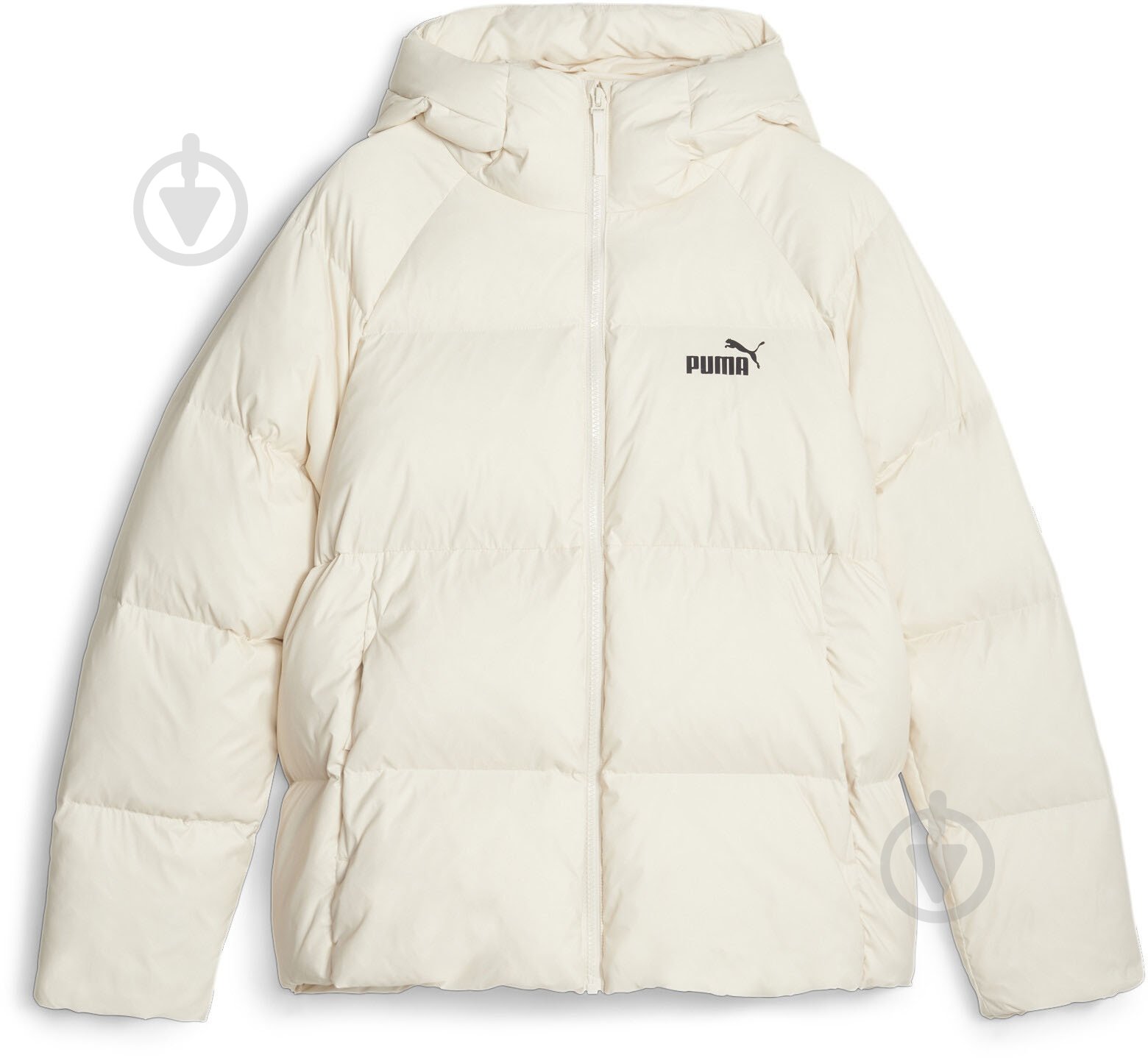 Пуховик Puma HOODED ULTRA DOWN PUFFER JACKET 67536987 р.XS бежевый - фото 1