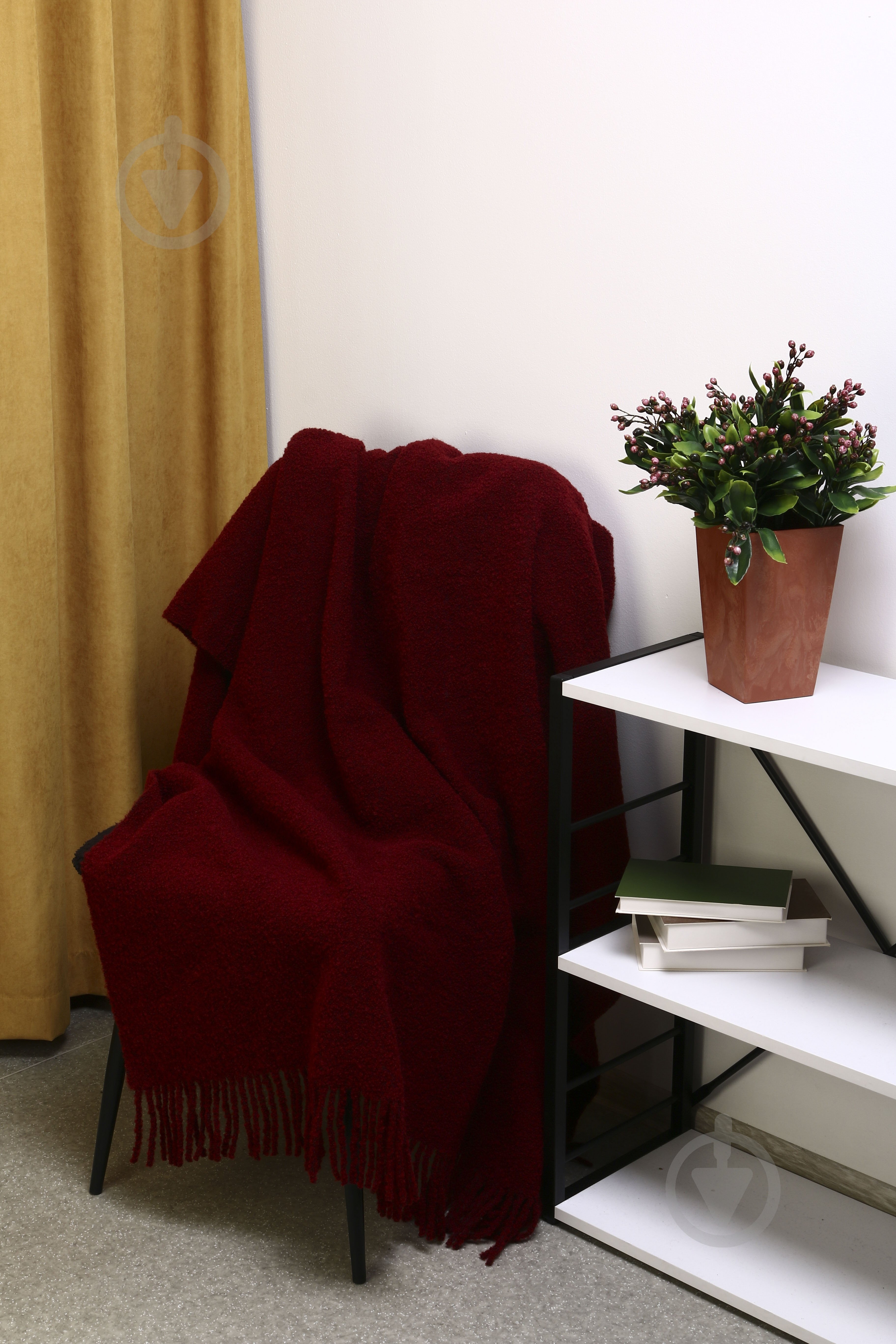 Плед Премиум 140x200 см красный Вултекс-С - фото 3 Плед Премиум 140x200 см красный Вултекс-С - фото 3