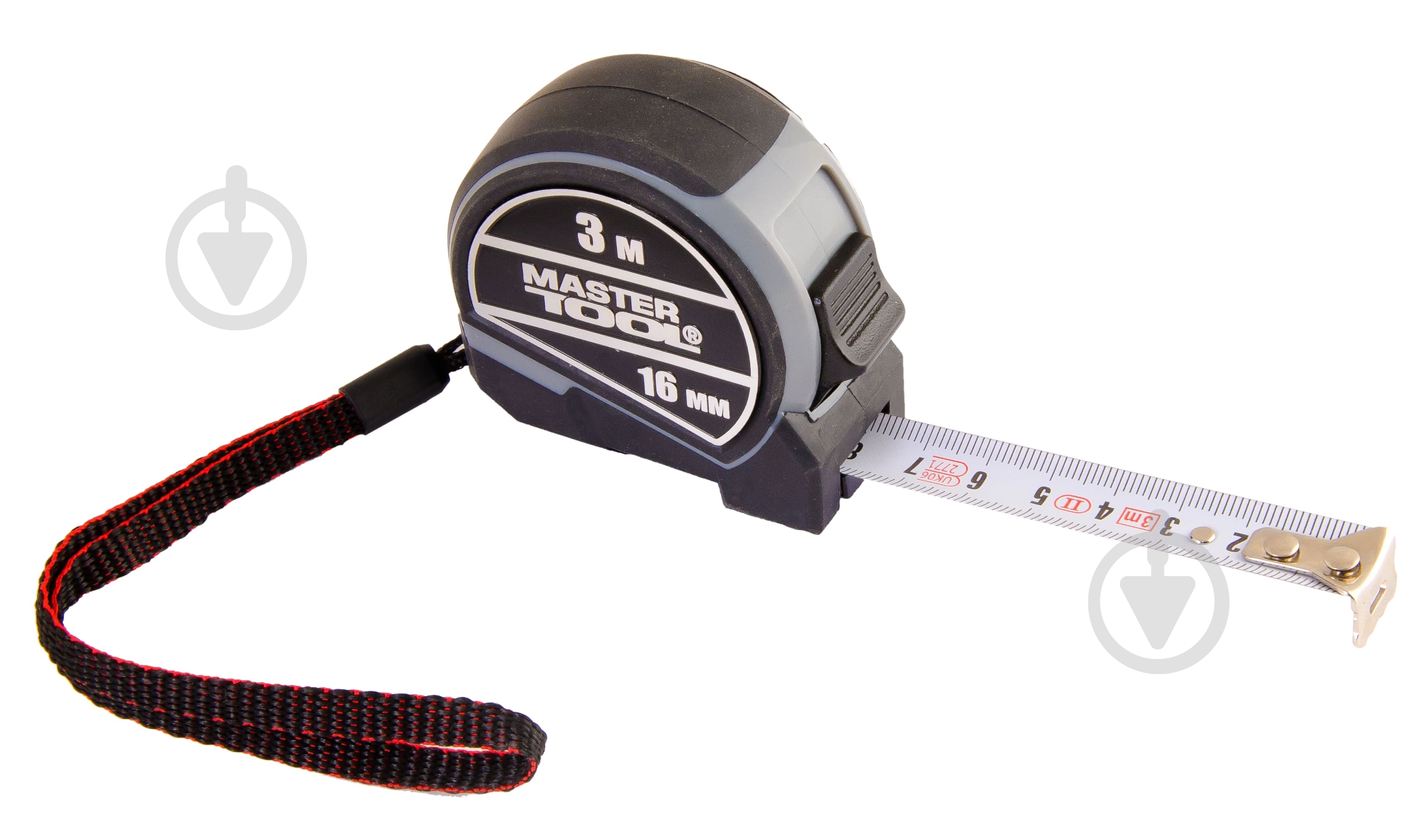 Рулетка MasterTool 60-3016 3 м x 16 мм - фото 1 Рулетка MasterTool 60-3016 3 м x 16 мм - фото 1