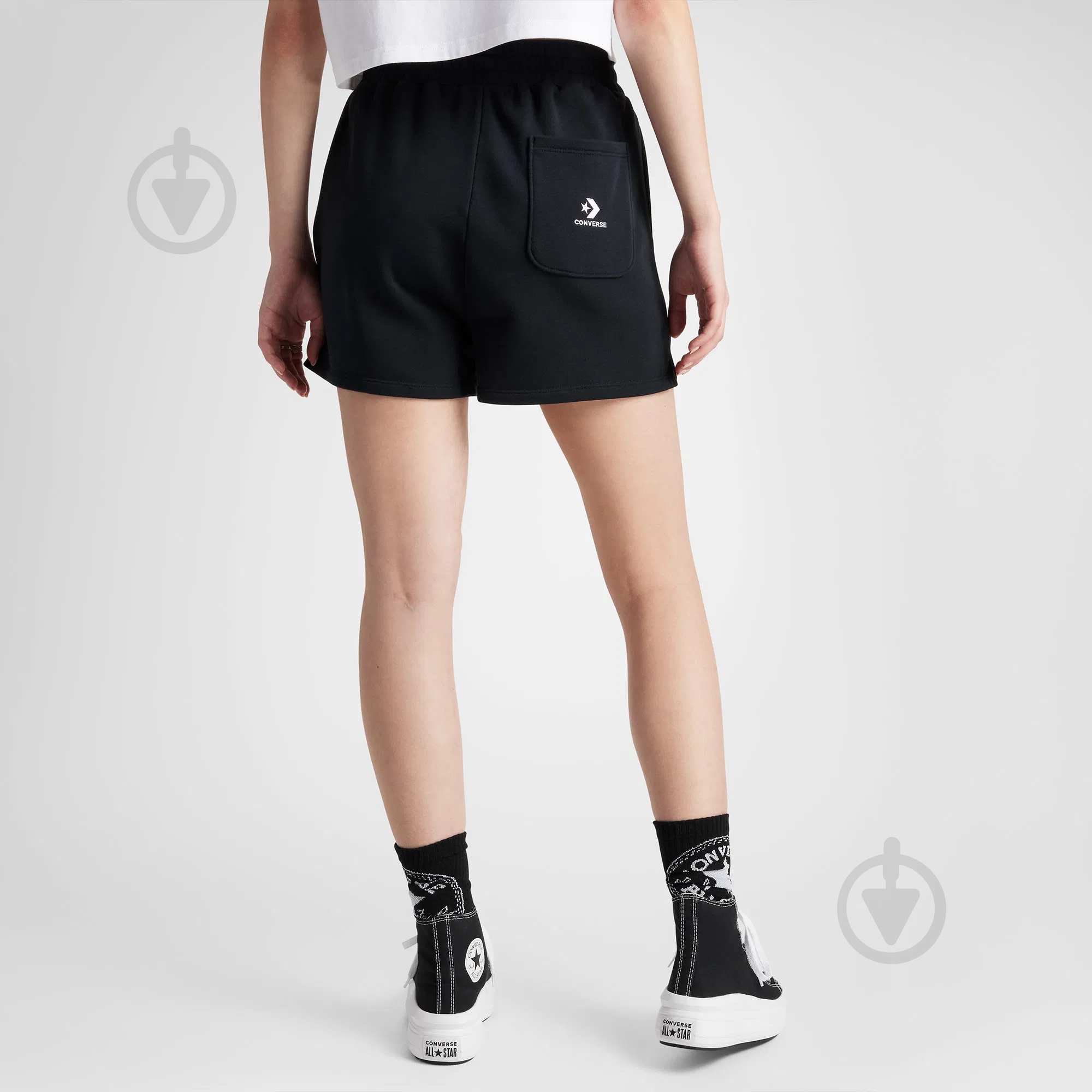 Шорты Converse STAR CHEVRON SHORT 10028417-001 р. S черный - фото 2