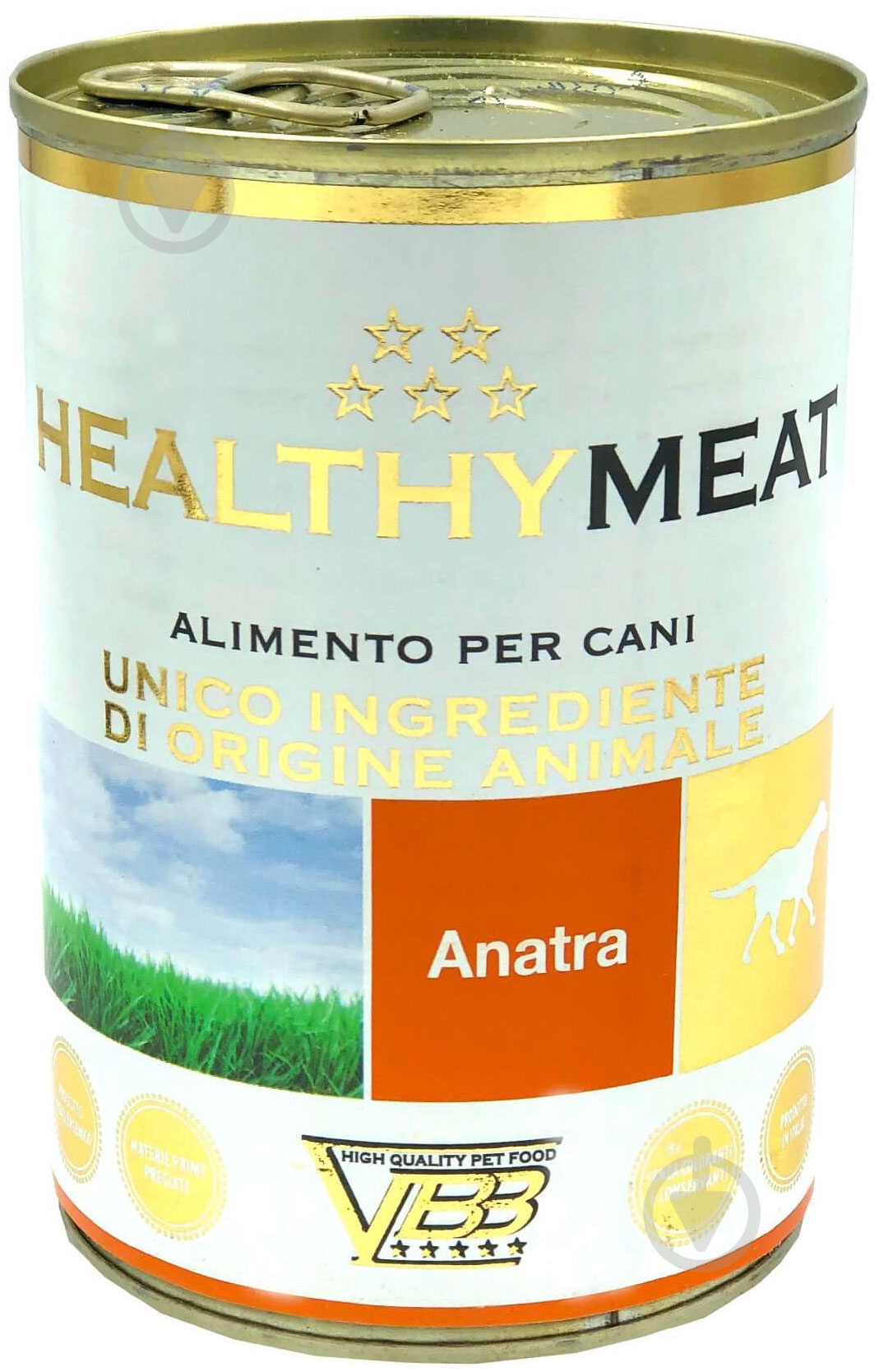 Корм для всех пород Healthy Meat паштет монопротеин утка 400 г 400 г - фото 1 Корм для всех пород Healthy Meat паштет монопротеин утка 400 г 400 г - фото 1