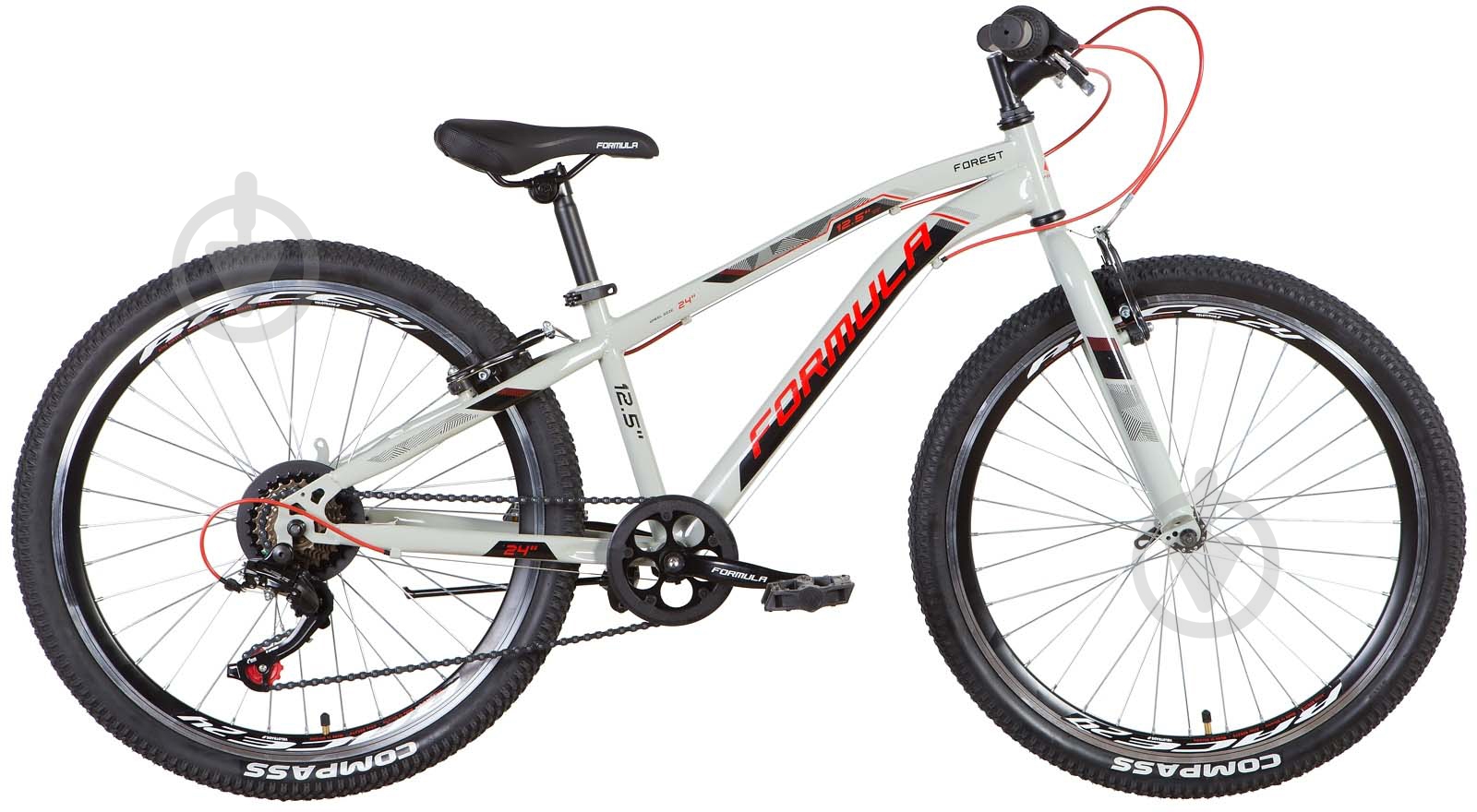 Велосипед Formula 24" 12.5"(32 см) FOREST OPS-FR-24-365 бело-розовый - фото 1 Велосипед Formula 24" 12.5"(32 см) FOREST OPS-FR-24-365 бело-розовый - фото 1