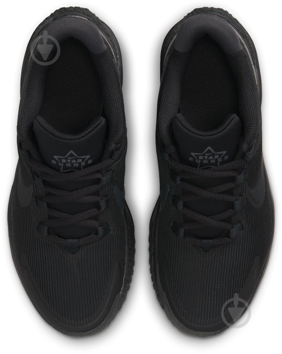 Кроссовки детские демисезонные Nike STAR RUNNER 4 DX7615-002 р.36,5 черные - фото 7