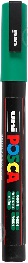 Маркер UNI PC-3M.Green зеленый - фото 1