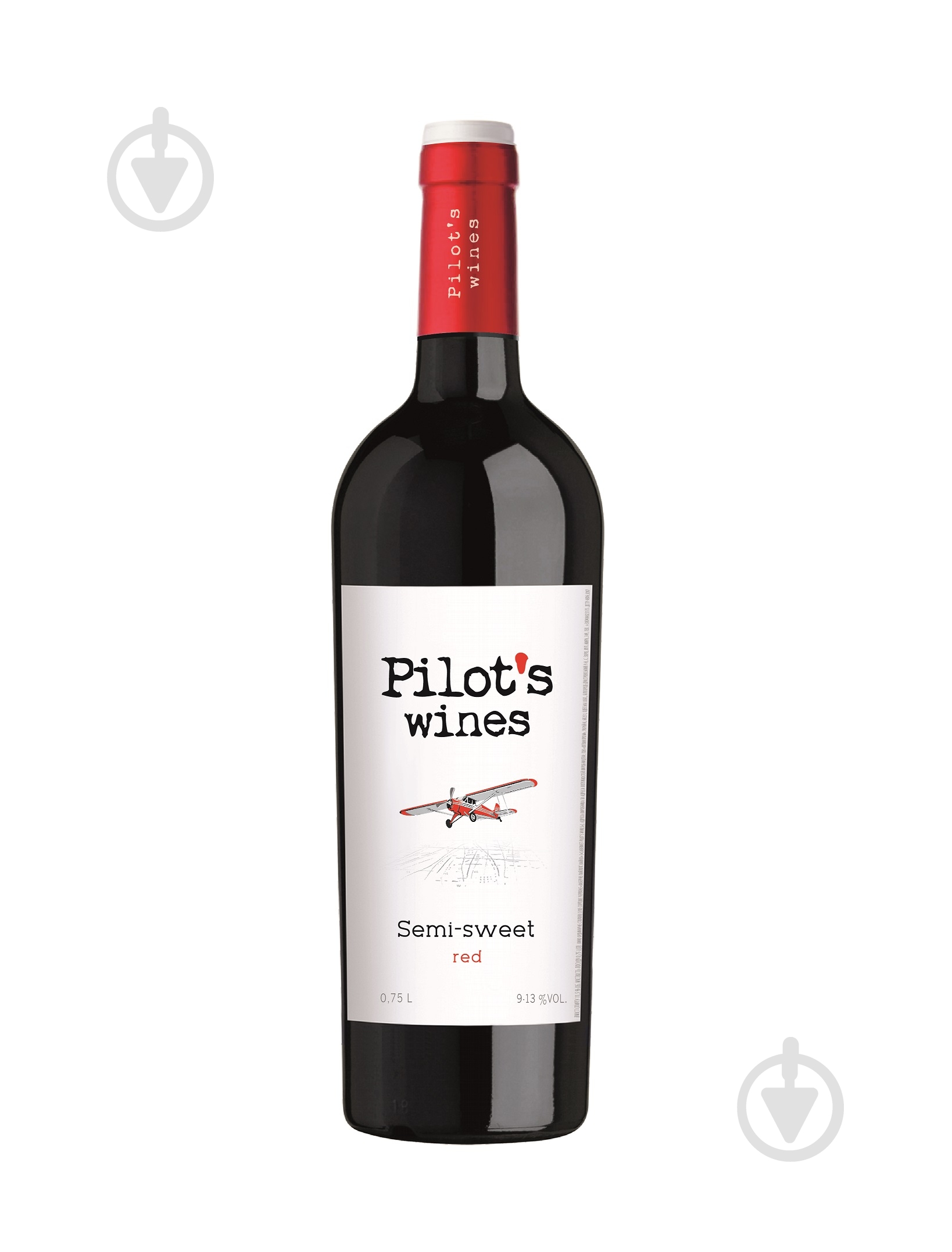 Вино Pilot’s Wines червоне напівсолодке 0,75 л - фото 1 Вино Pilot’s Wines червоне напівсолодке 0,75 л - фото 1