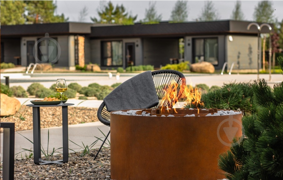 Гриль-очаг OXA Round з CorTen - фото 4 Гриль-очаг OXA Round з CorTen - фото 4