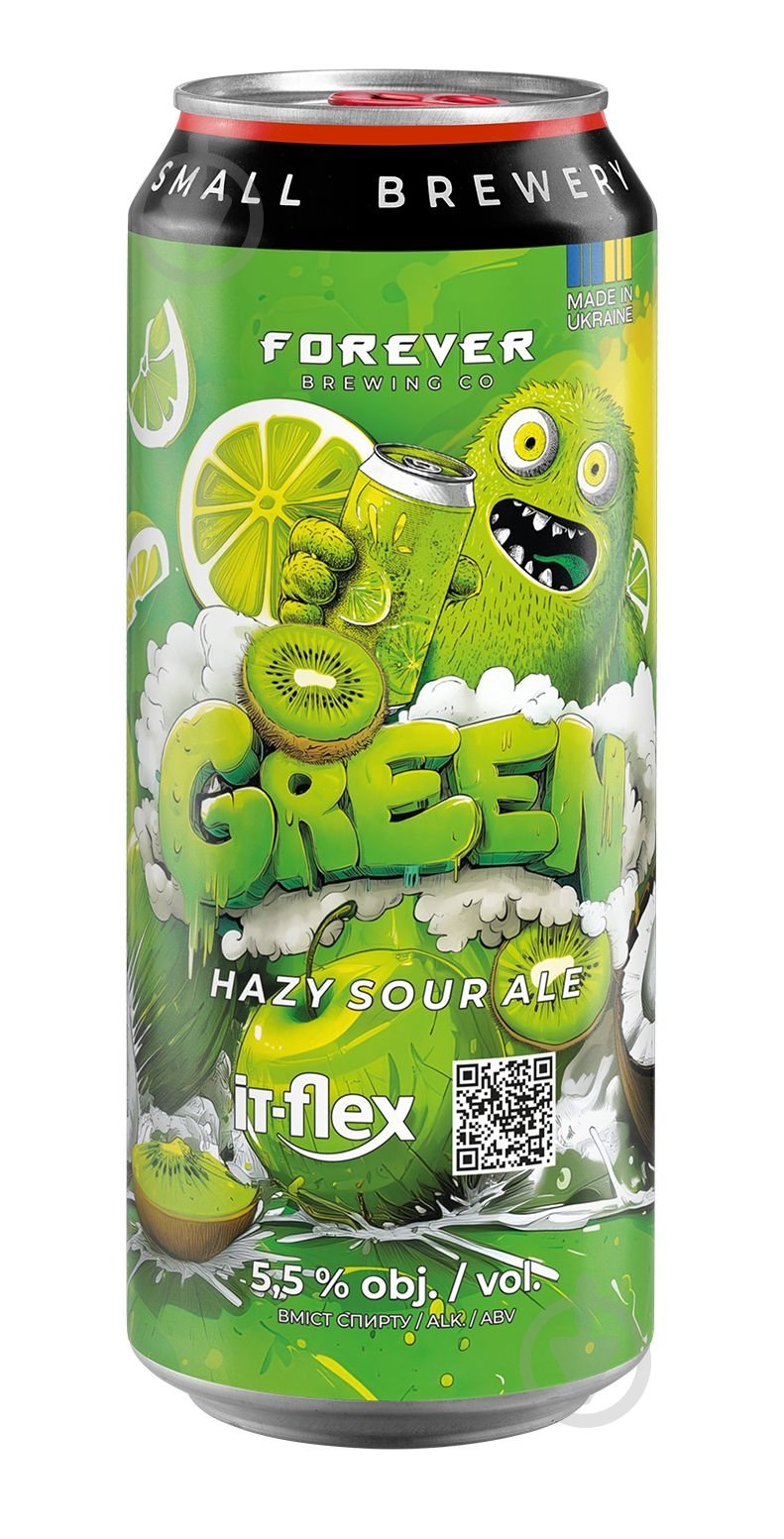 Пиво Forever GREEN 500 мл - фото 1
