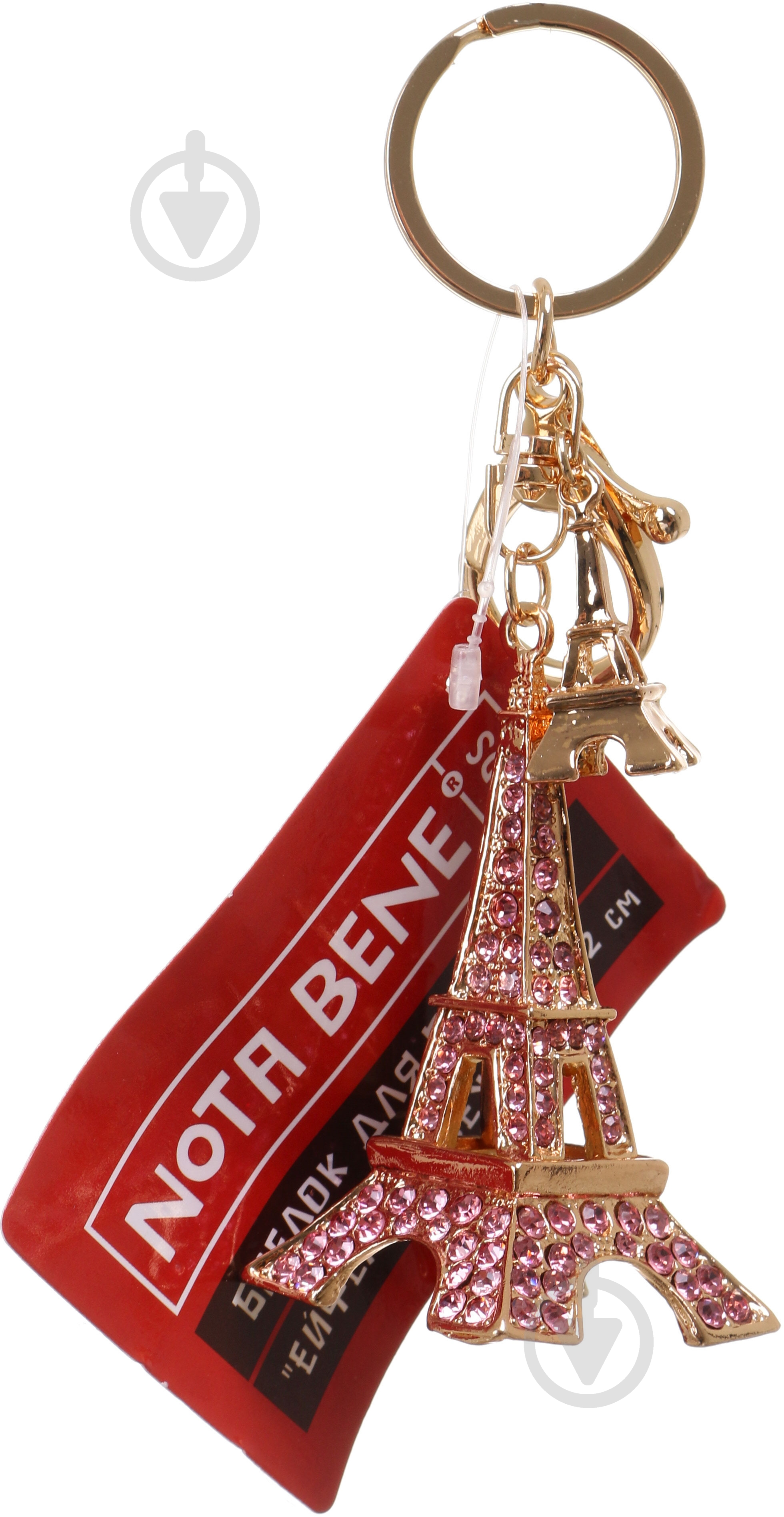 Брелок Nota Bene Эйфелева башня 5х12 см - фото 3