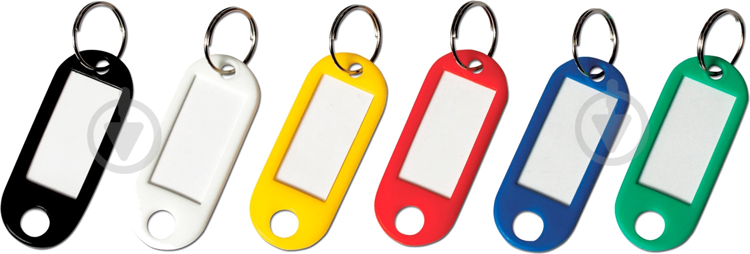 Брелок Buromax 6 шт. KT-50 - фото 2 Брелок Buromax 6 шт. KT-50 - фото 2