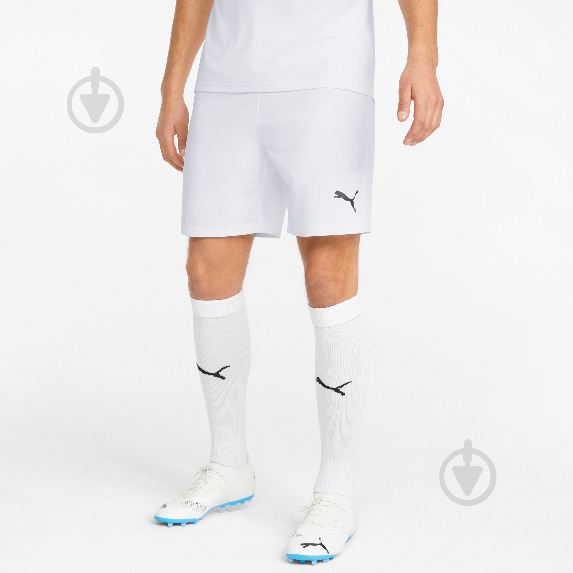 Шорты Puma TEAMFINAL SHORTS 70507604 р. XL белый - фото 3