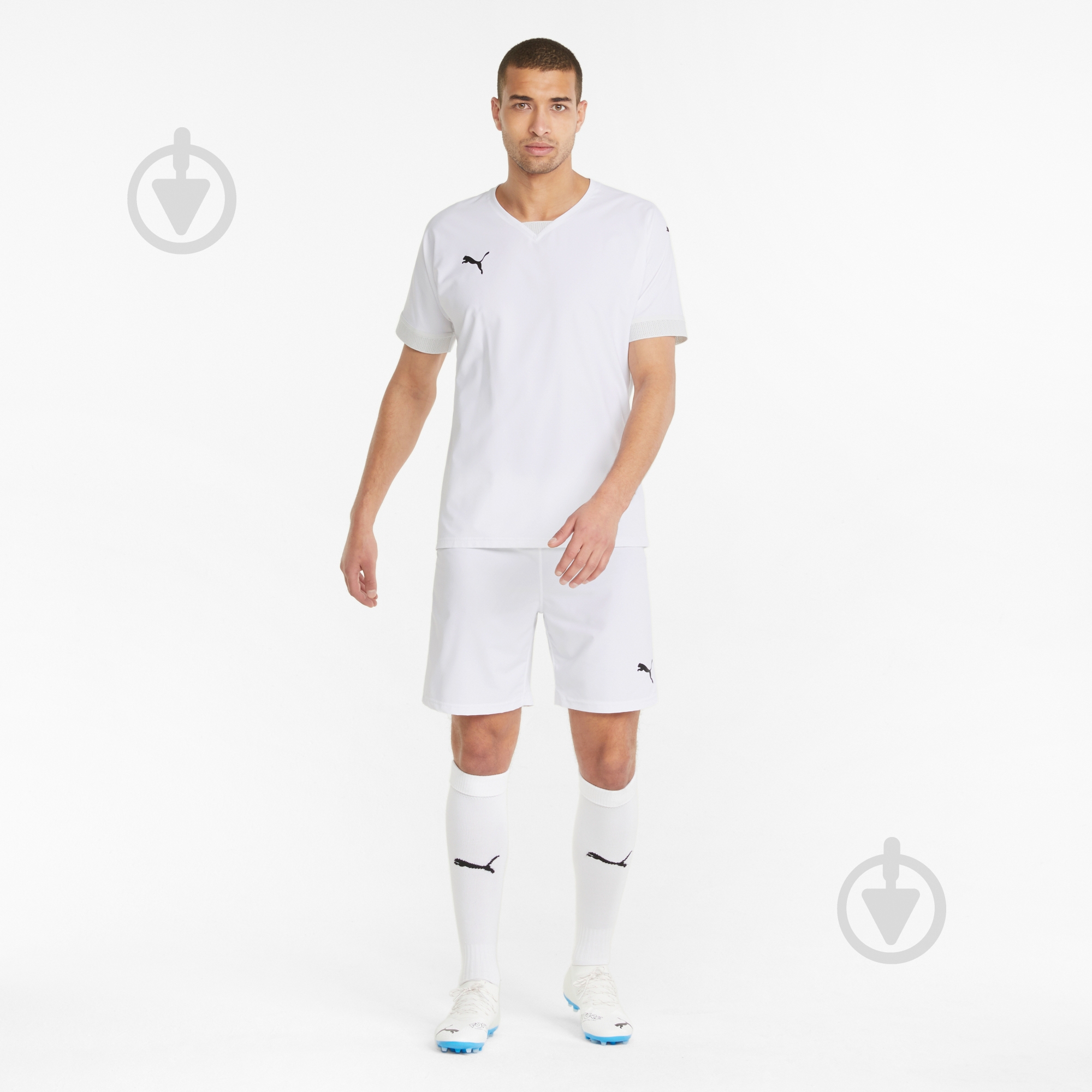 Шорты Puma TEAMFINAL SHORTS 70507604 р. XL белый - фото 5