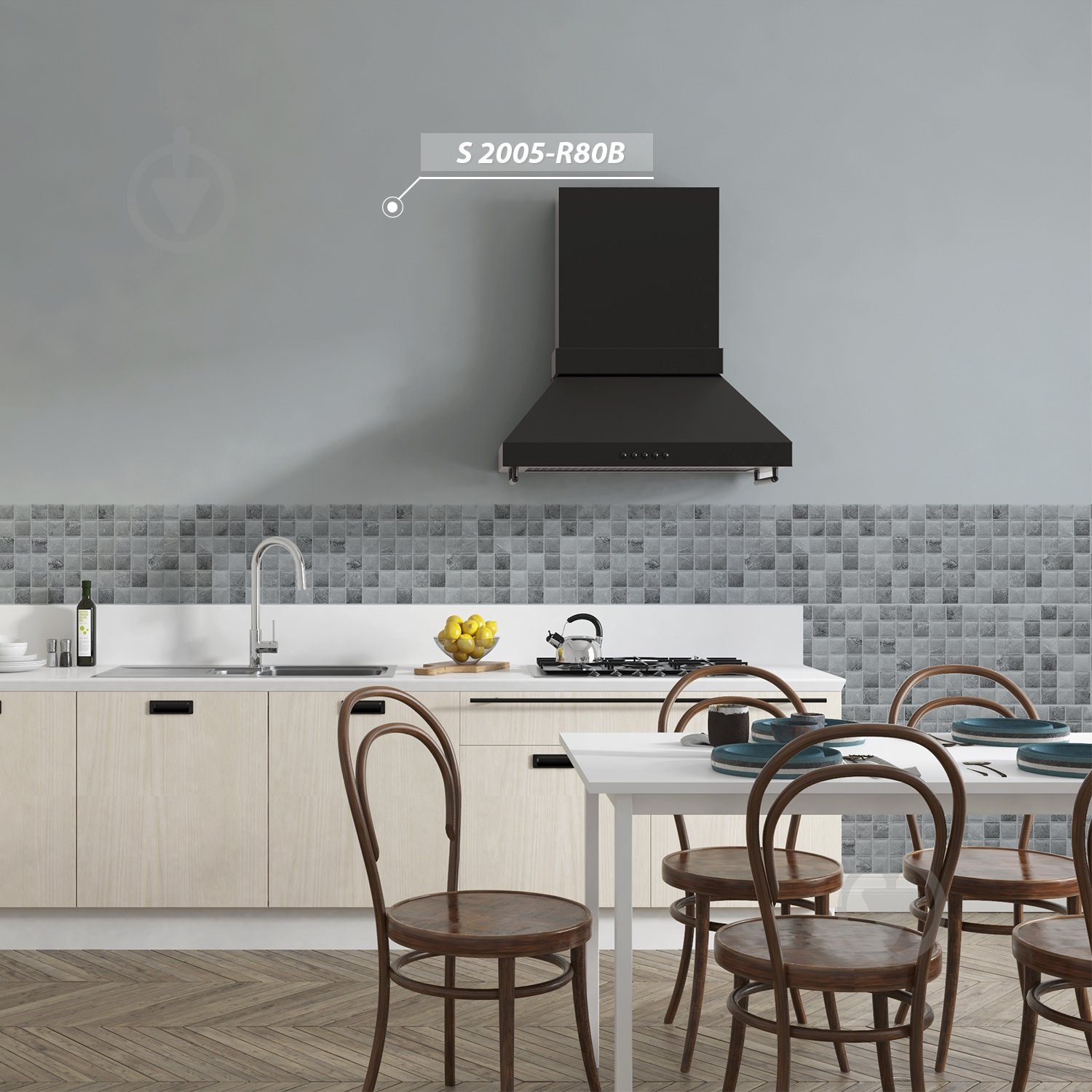 Фарба акрилова Feidal Antischimmel Weiss мат білий 2,5 л - фото 3