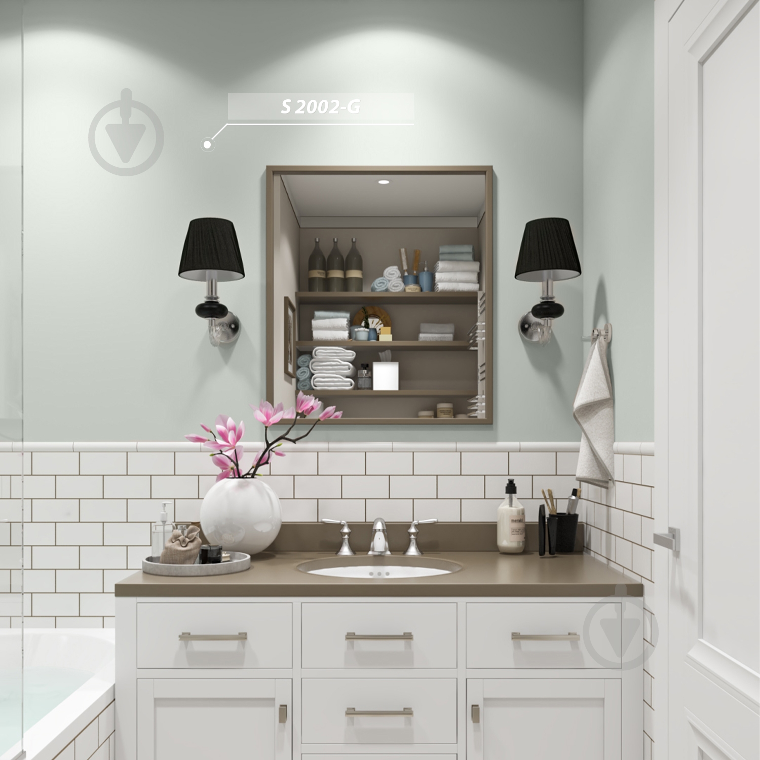 Краска акриловая Feidal Antischimmel Weiss мат белый 5 л - фото 5