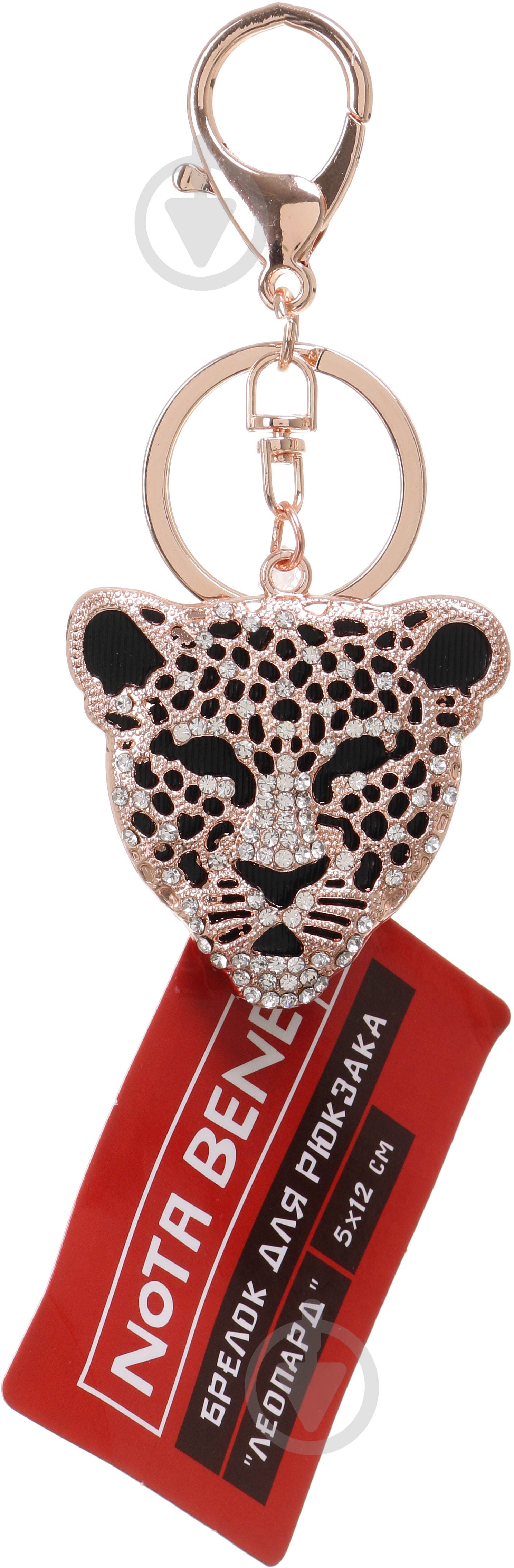 Брелок Nota Bene Леопард 5х12 см - фото 3 Брелок Nota Bene Леопард 5х12 см - фото 3