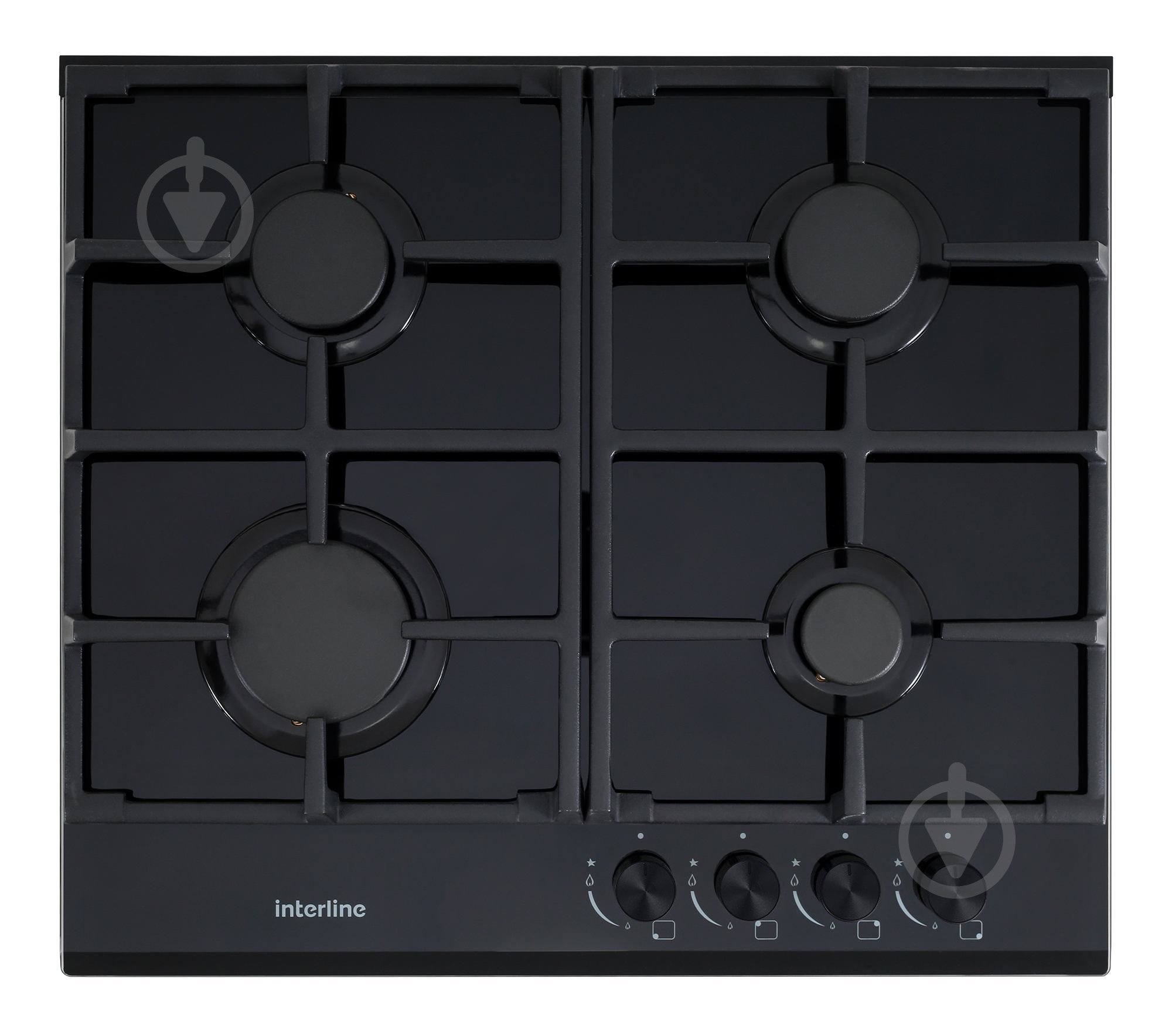 Варочная поверхность газовая Interline VGS 463 FGK BA - фото 1 Варочная поверхность газовая Interline VGS 463 FGK BA - фото 1