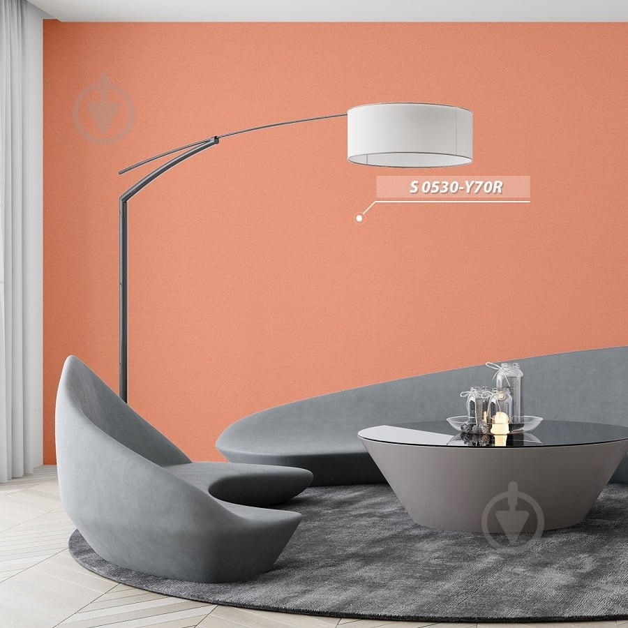 Краска акриловая структурная Feidal Innen Relief Beschichtung мат белый 10 л - фото 12