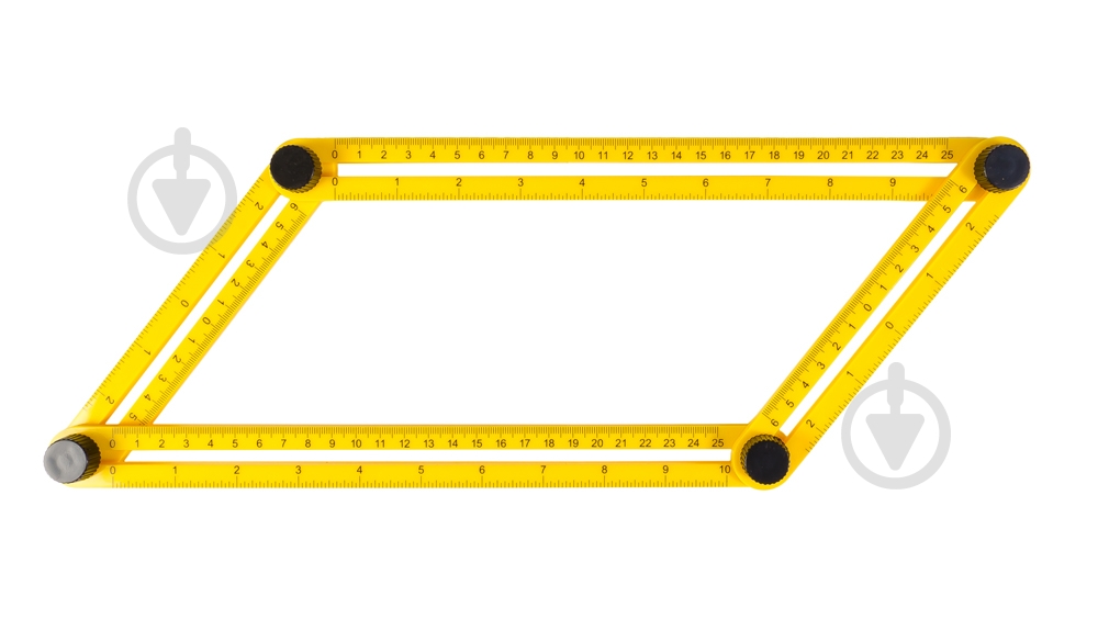 Шаблон универсальный MasterTool 250x120 мм 30-3525 - фото 4