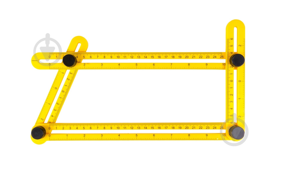 Шаблон универсальный MasterTool 250x120 мм 30-3525 - фото 2