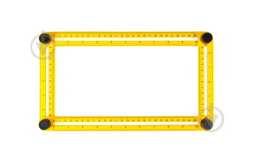 Шаблон универсальный MasterTool 250x120 мм 30-3525 - фото 3