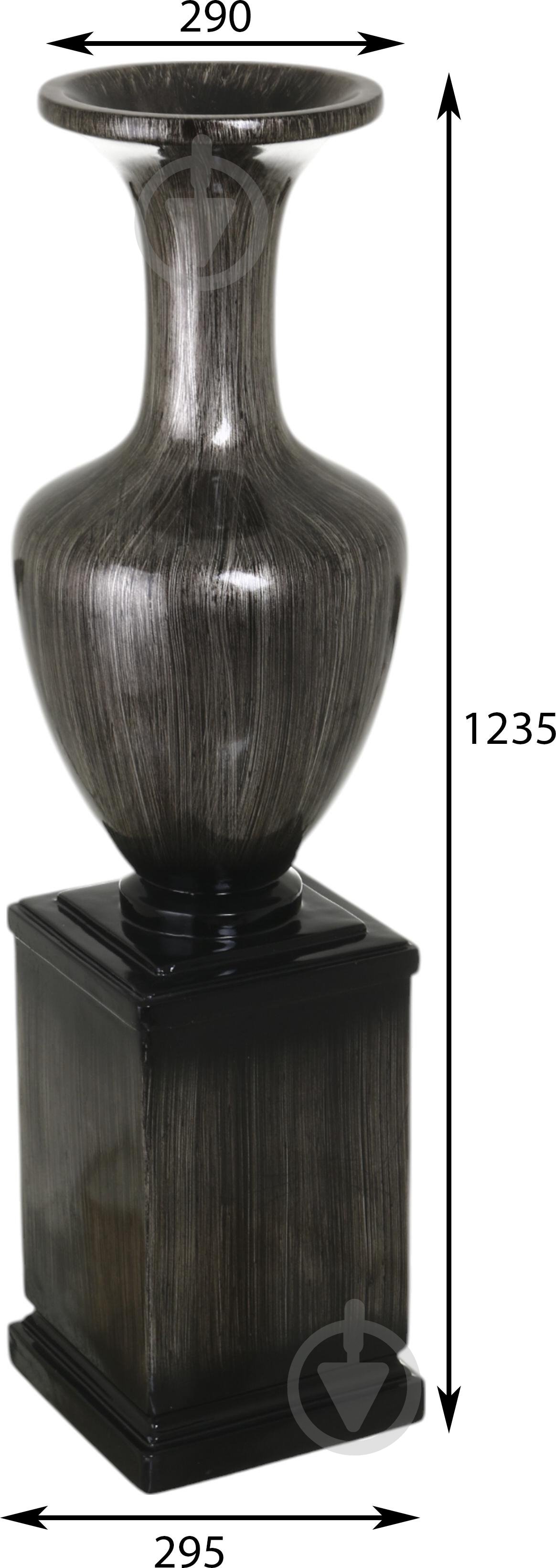 УЦІНКА! Ваза Sensio Odin 123 см чорна JZY-1635 (УЦ №2531) - фото 4 УЦІНКА! Ваза Sensio Odin 123 см чорна JZY-1635 (УЦ №2531) - фото 4