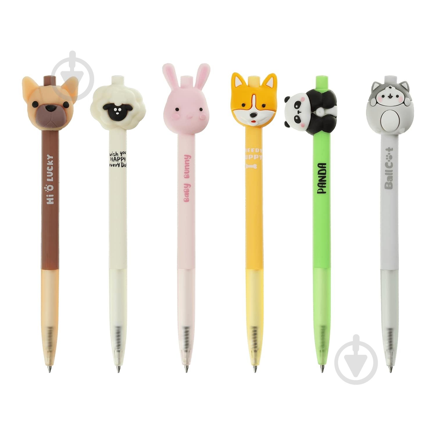 Ручка шариковая ZiBi CUTE ANIMALS ZB.2233 - фото 1