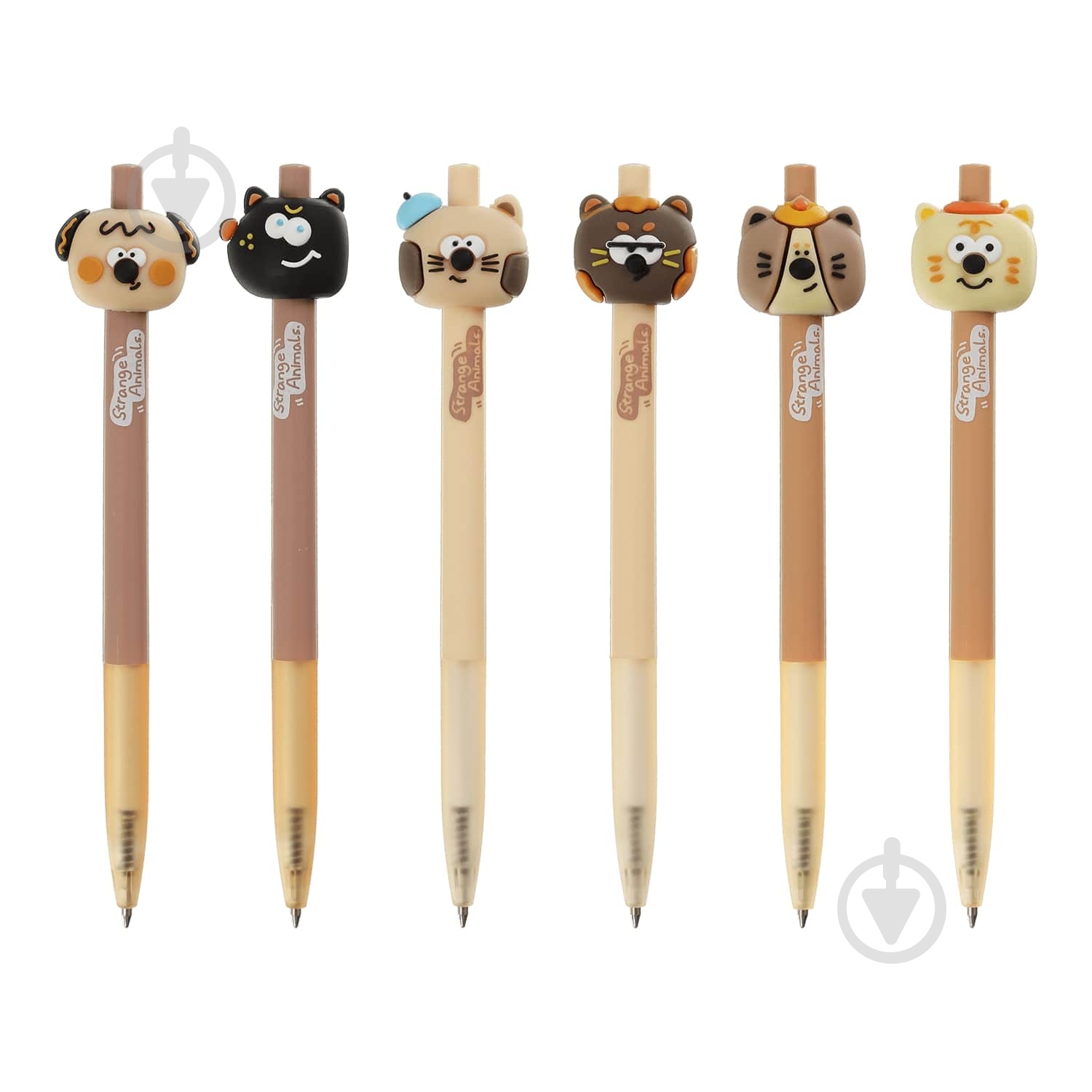 Ручка шариковая ZiBi EMOJI ANIMALS ZB.2234 - фото 1