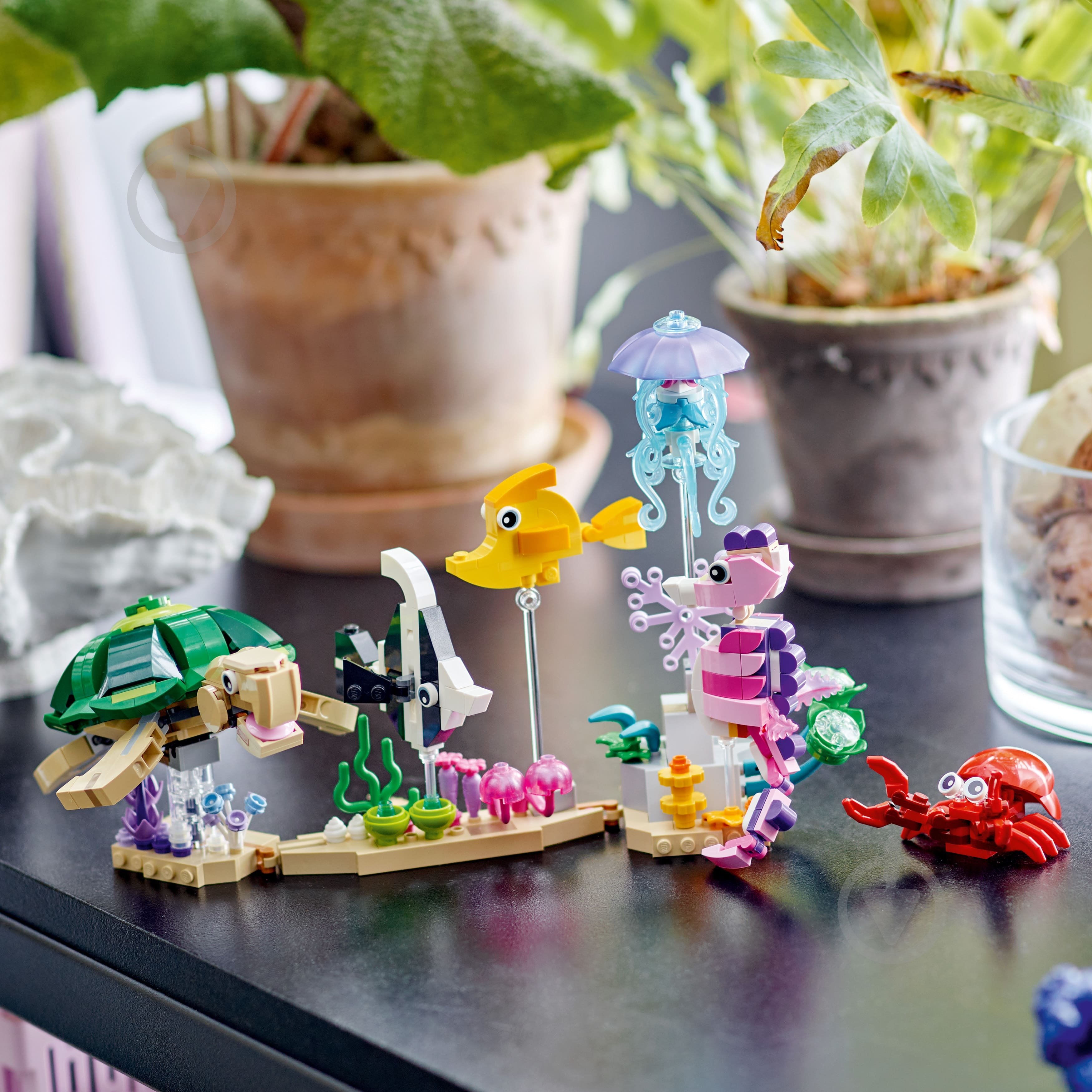 Конструктор LEGO Creator Морські тварини 31158 - фото 6 Конструктор LEGO Creator Морські тварини 31158 - фото 6