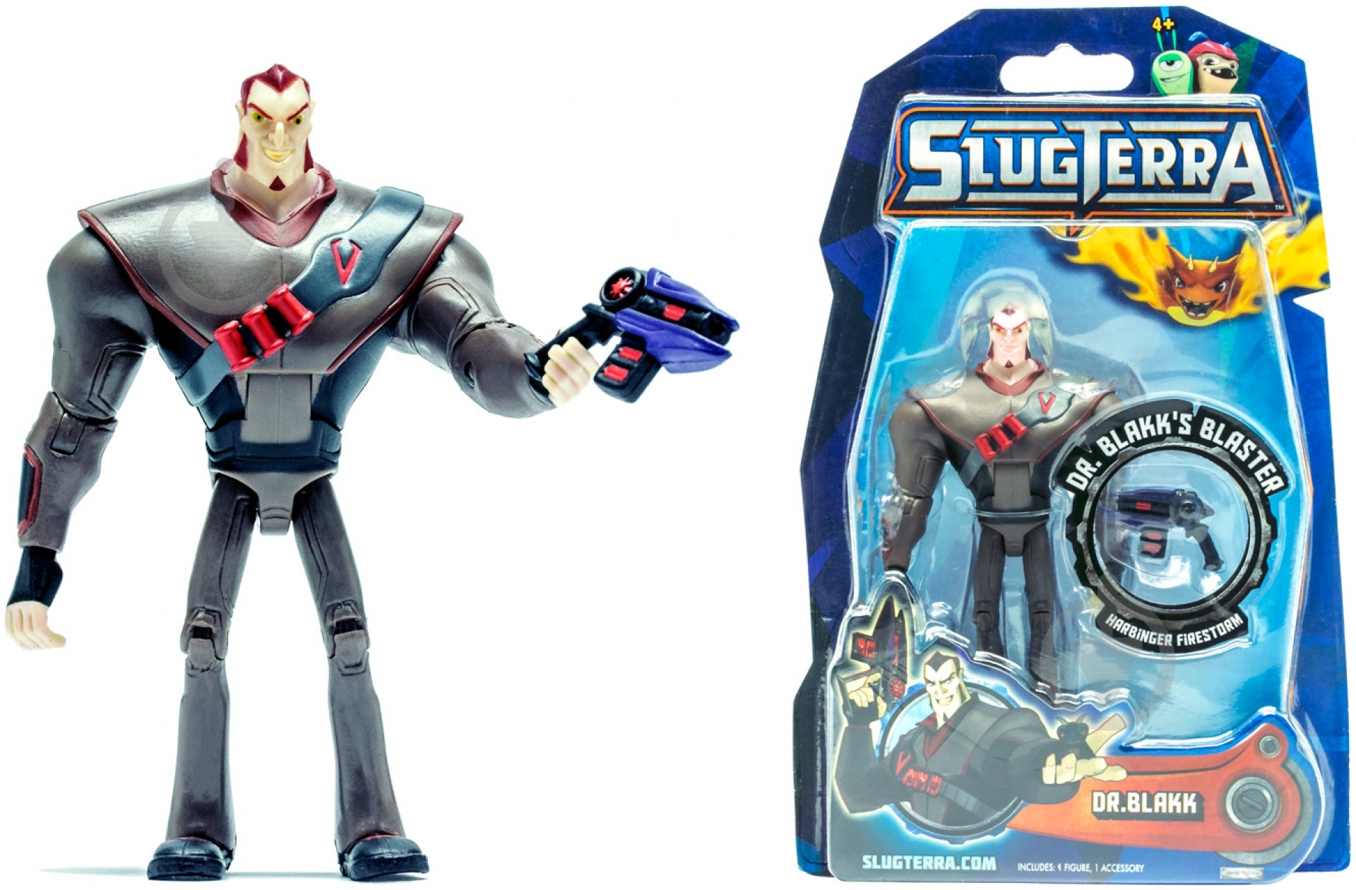 Фигурка Slugterra Доктор Тадеус Блек 67570 - фото 2 Фигурка Slugterra Доктор Тадеус Блек 67570 - фото 2