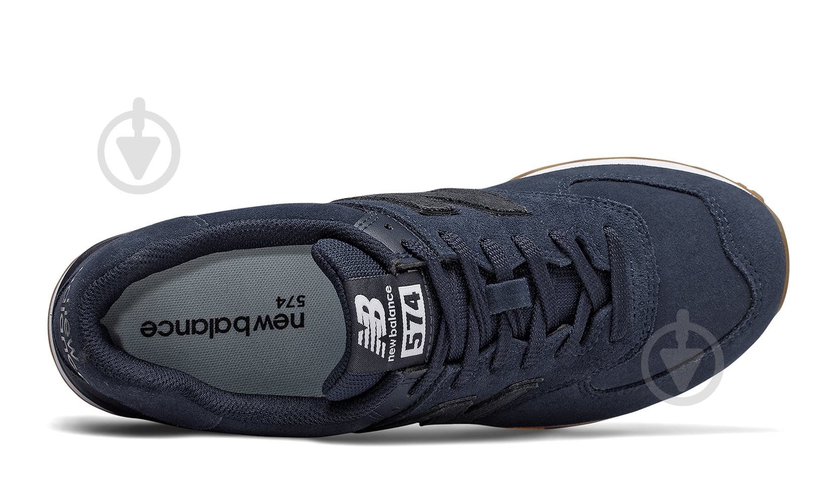 Кроссовки мужские зимние New Balance ML574NFC р.40,5 синие - фото 3