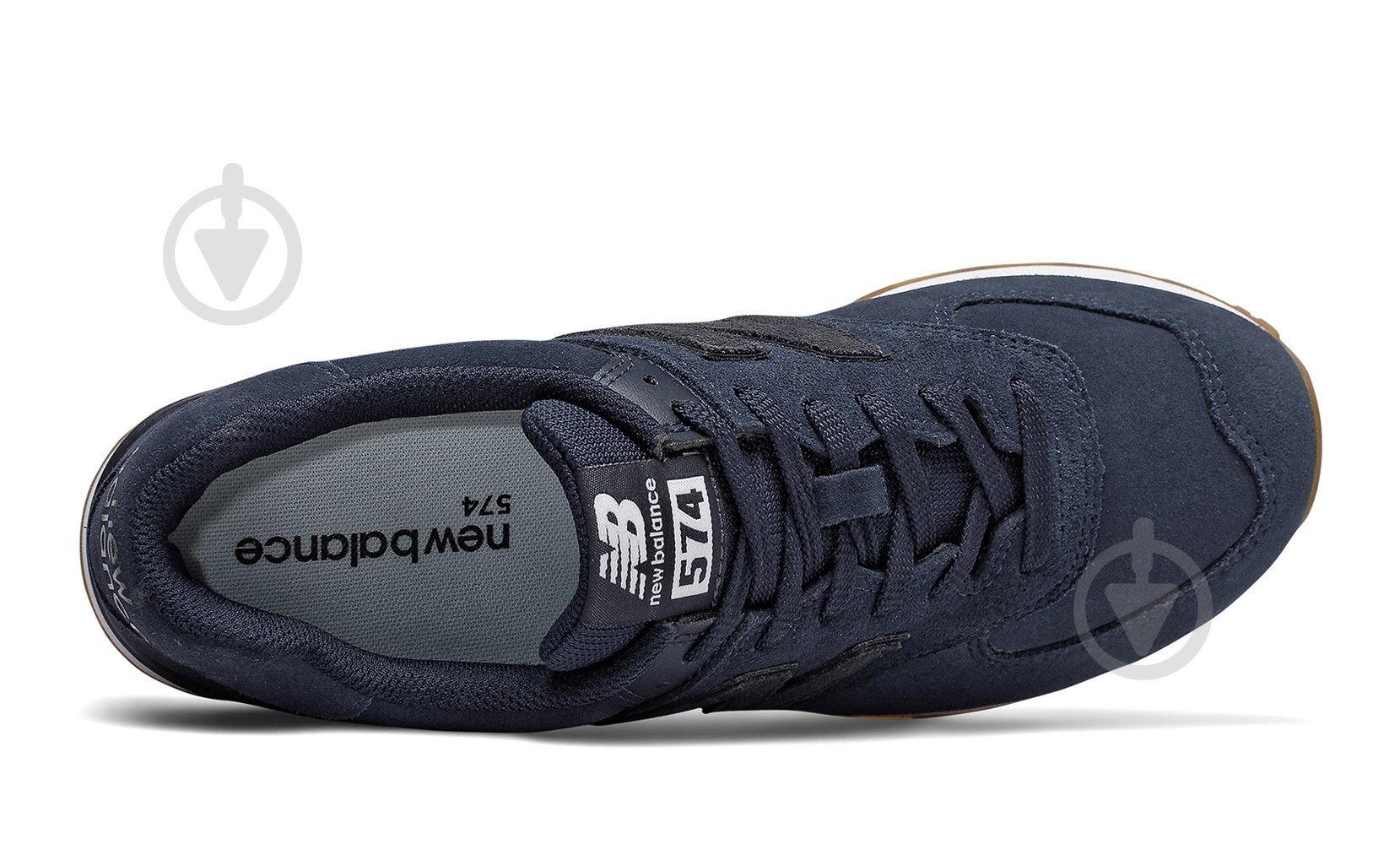 Кроссовки мужские зимние New Balance ML574NFC р.41,5 синие - фото 3