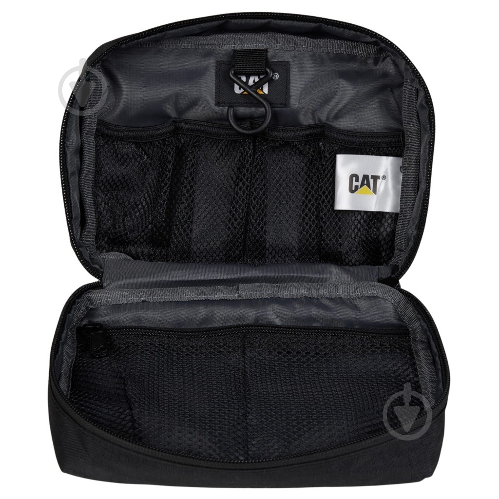 Косметичка CAT Еxplorer Toiletry Bag черная (84869-01) - фото 4