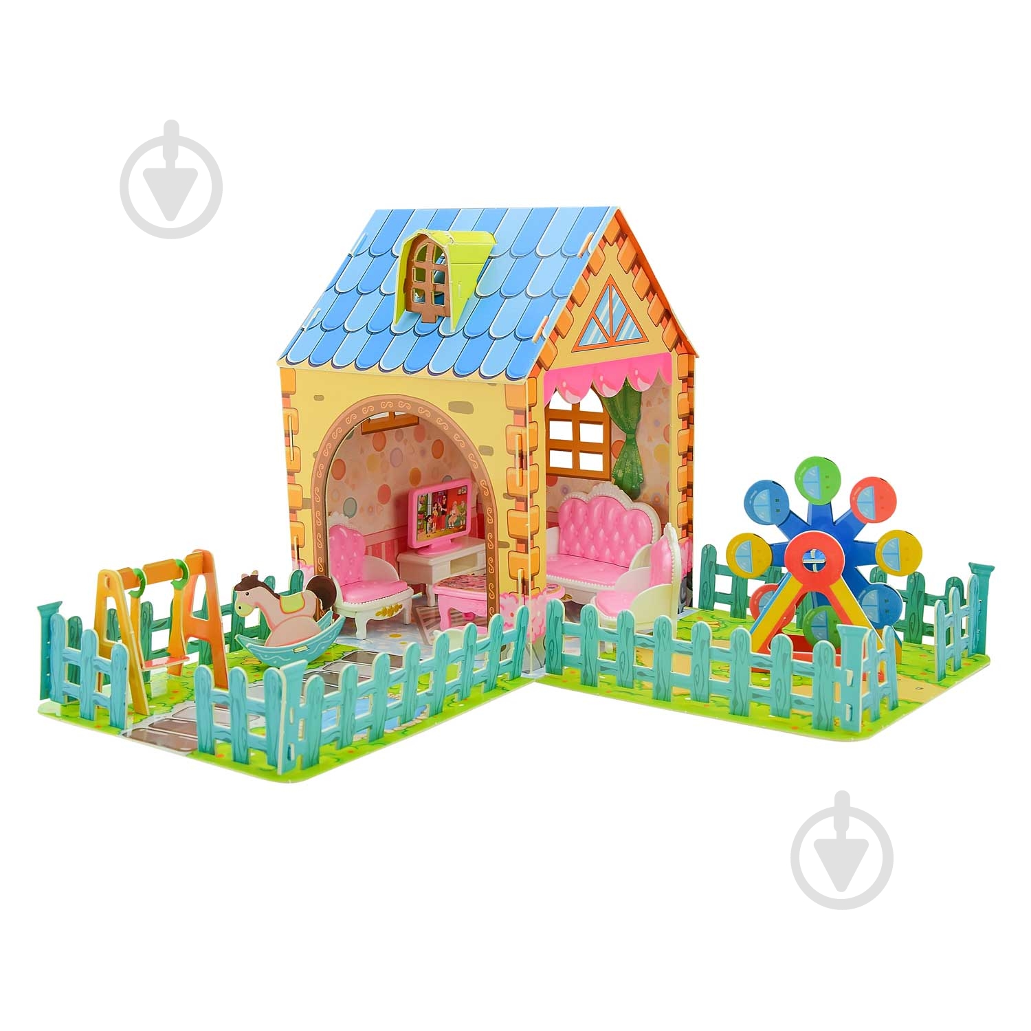 3D-конструктор Домик 0588-15 - фото 2 3D-конструктор Домик 0588-15 - фото 2