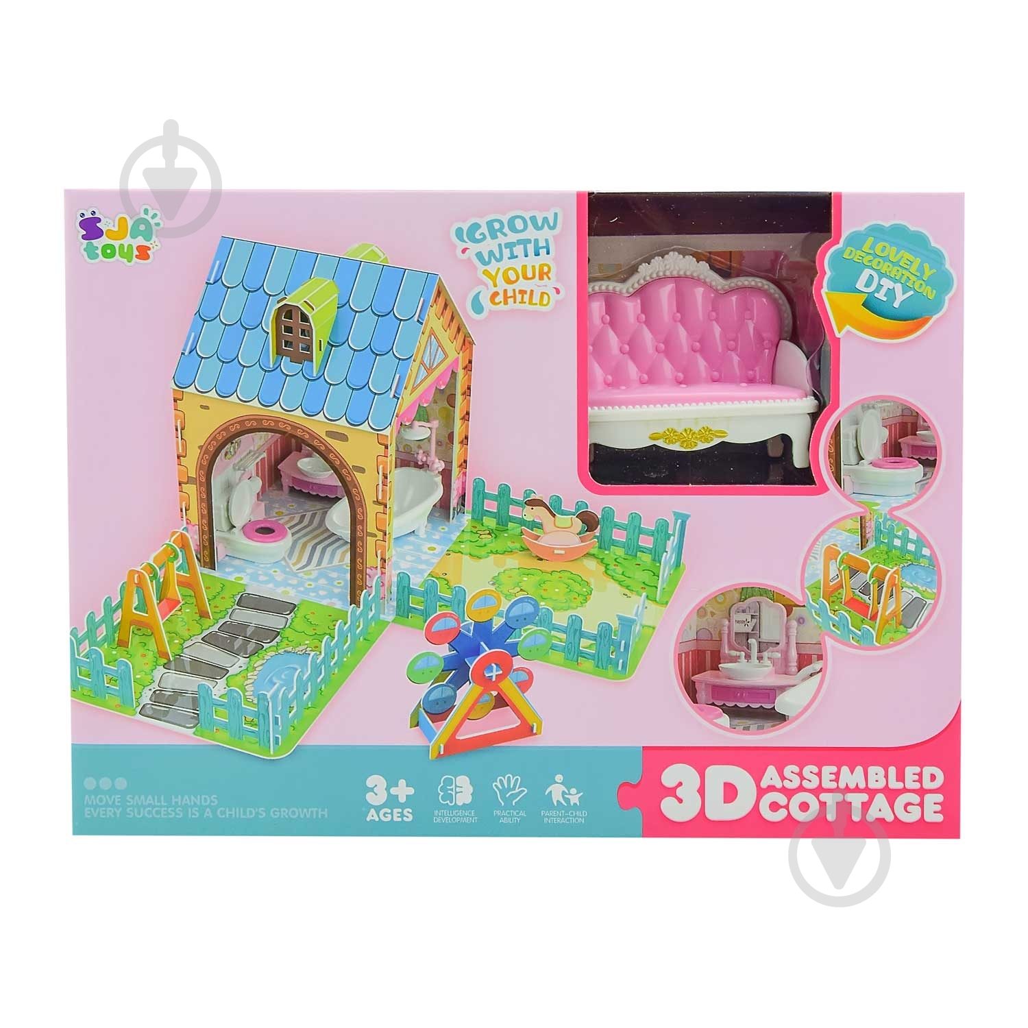 3D-конструктор Домик 0588-15 - фото 3 3D-конструктор Домик 0588-15 - фото 3