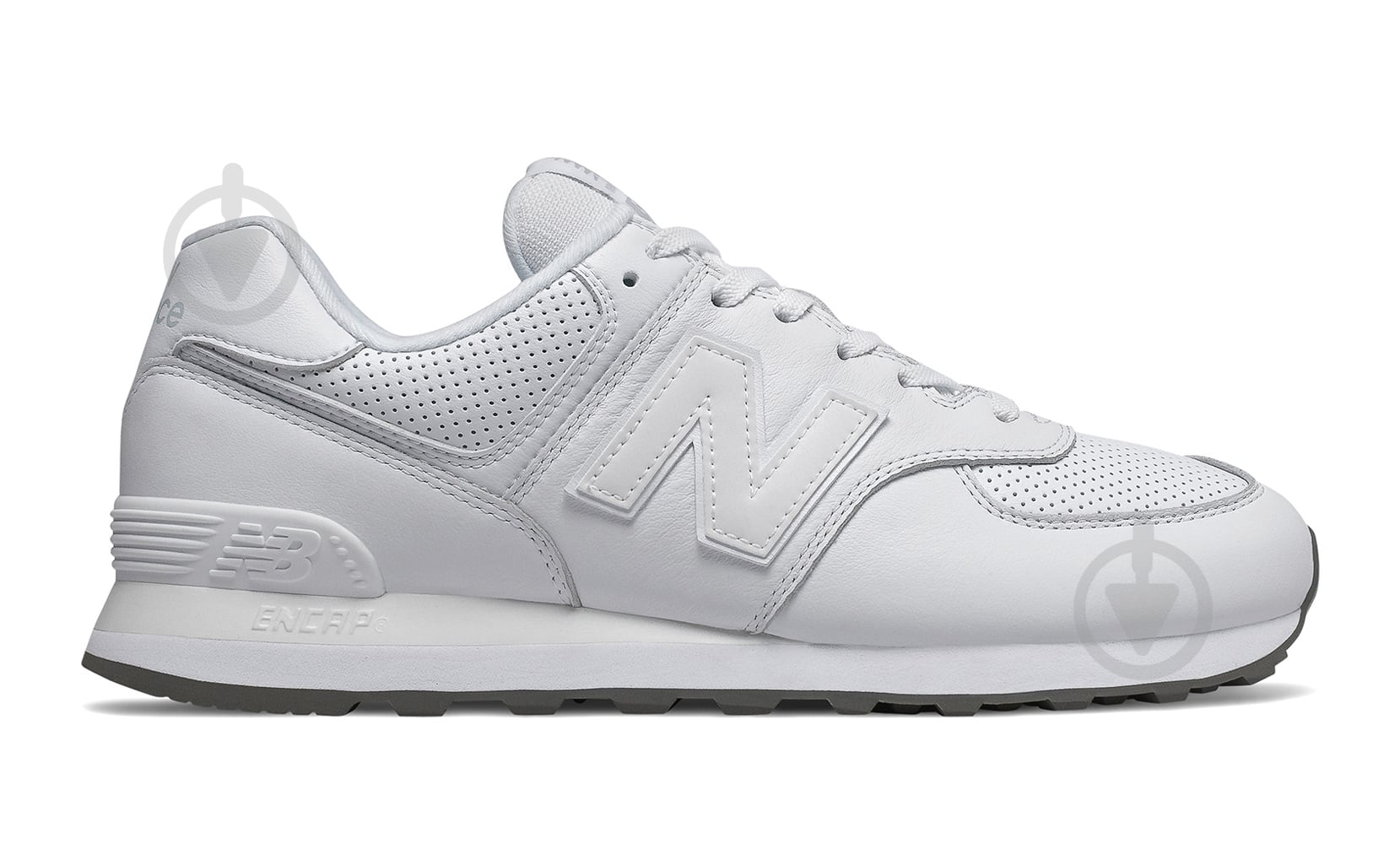 Кроссовки мужские зимние New Balance ML574SNQ р.44 белые - фото 1