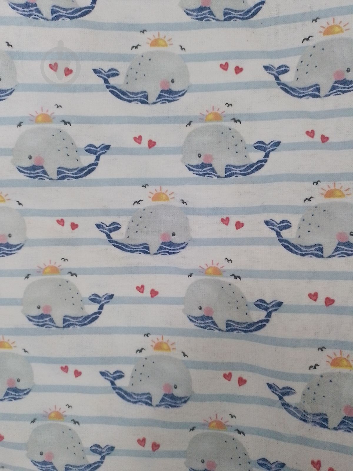 Пелюшки Моя планета фланель полегшена К192-43 90х100 см білий із принтом - фото 1